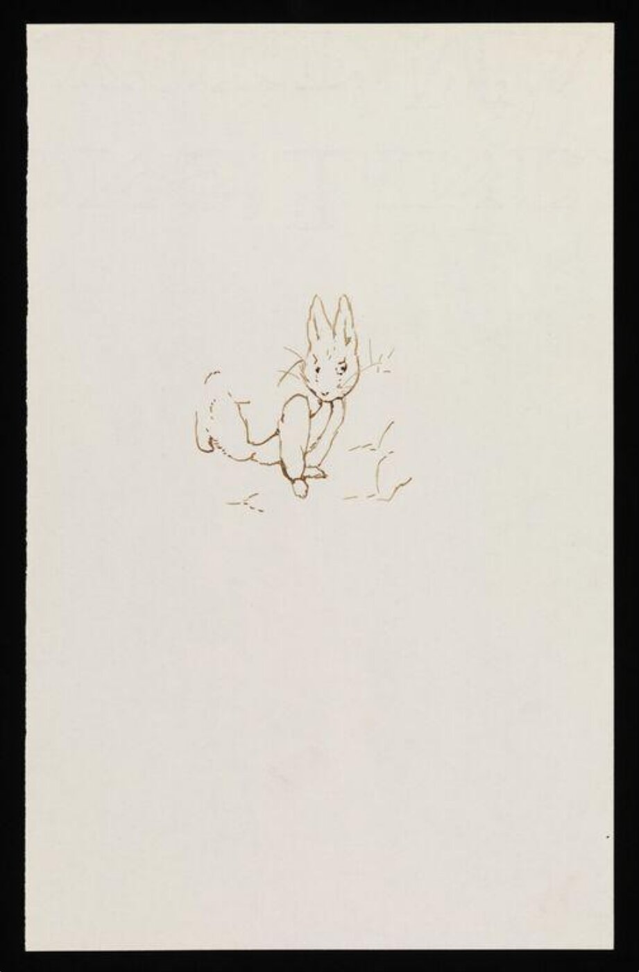 Potter, Beatrix, drawing