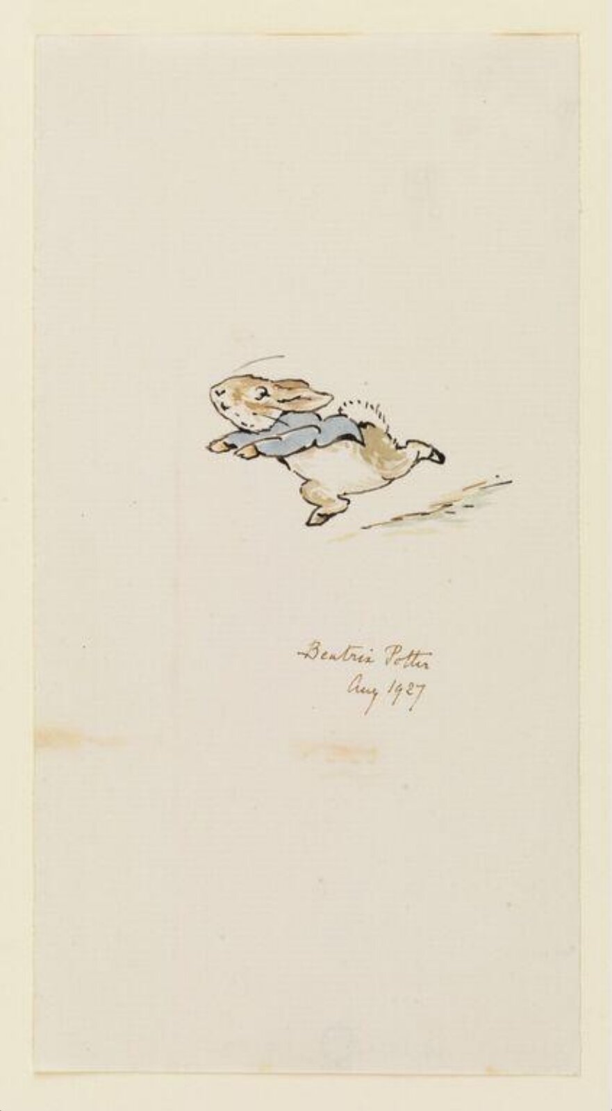 Watercolour, Beatrix Potter, August 1927