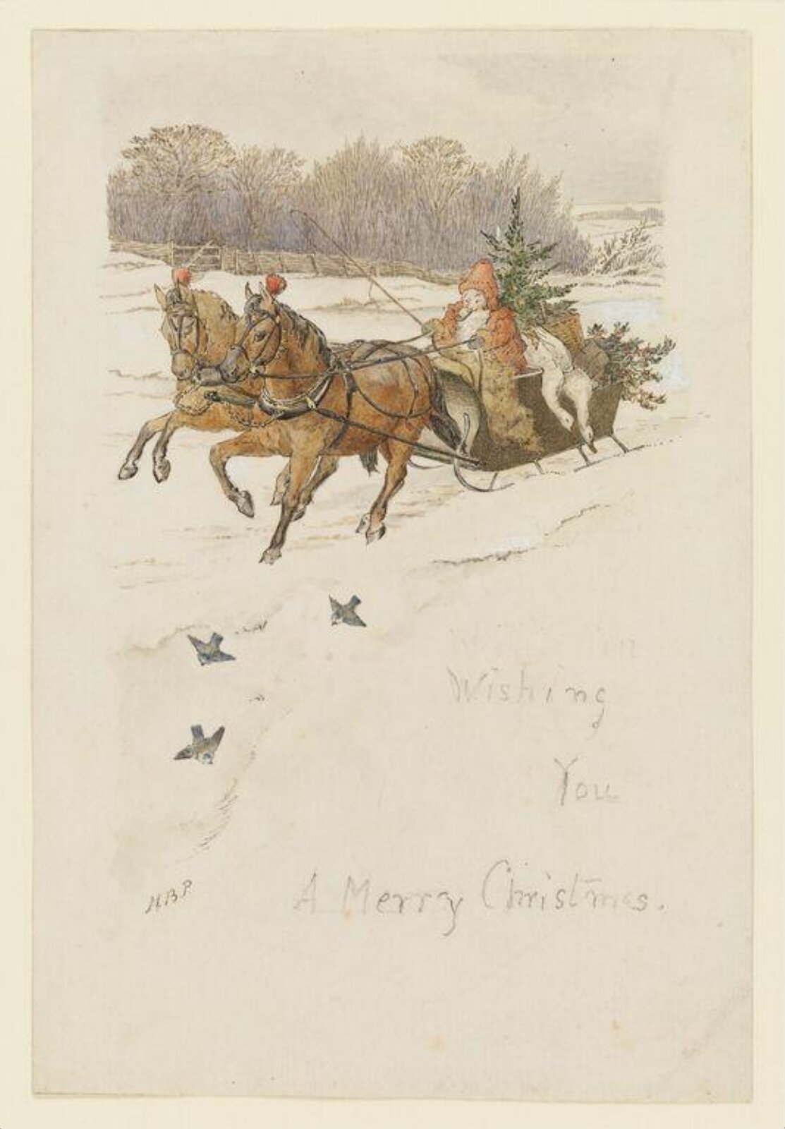 Watercolour, Beatrix Potter, ca. 1890