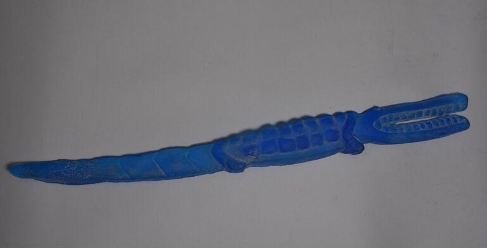 Blue crocodile, Amanda Brisbane, 1990