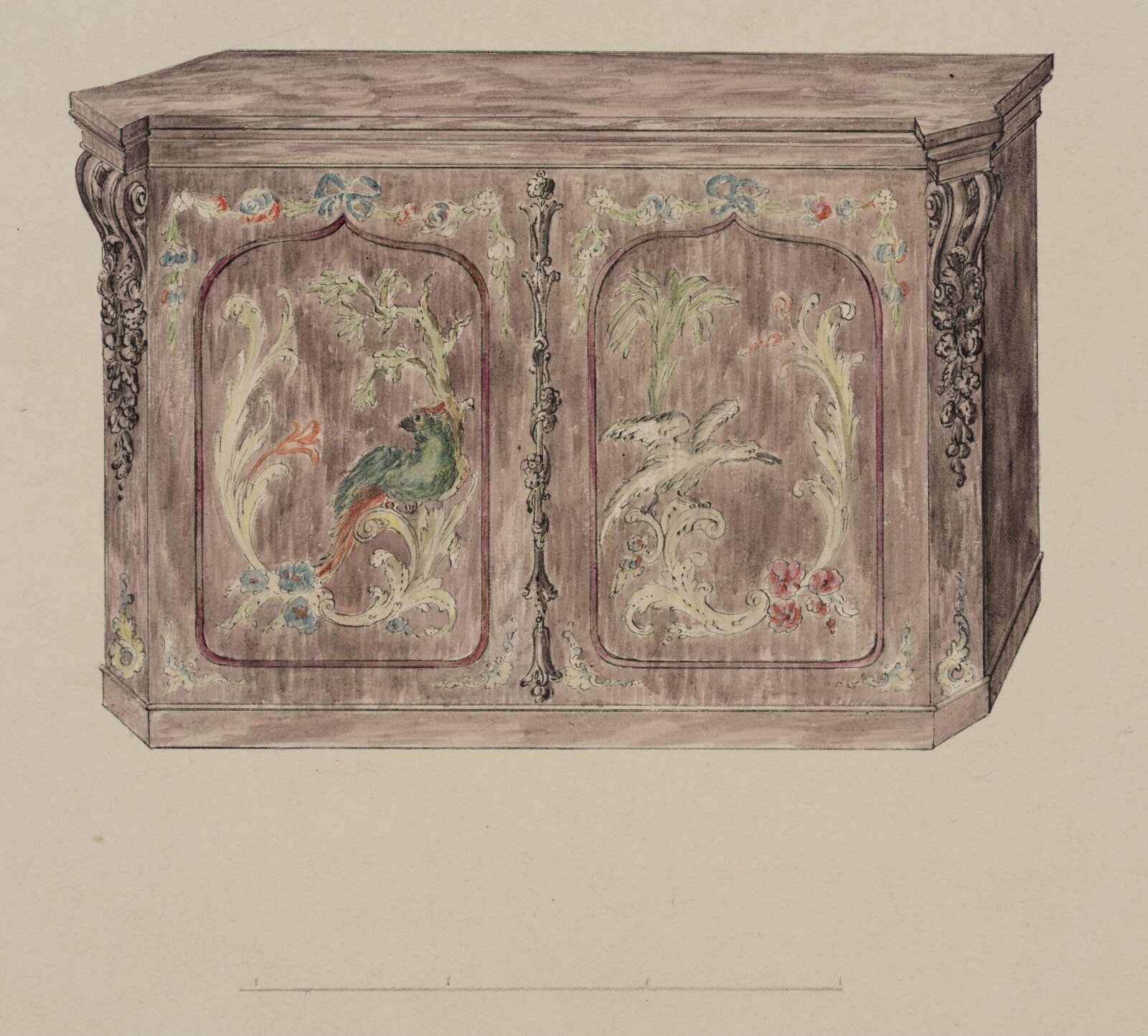 Drawing, c. mid 18th century - 1880