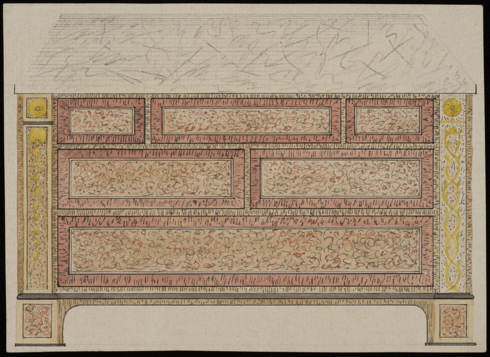 Drawing, c. mid 18th century - 1880