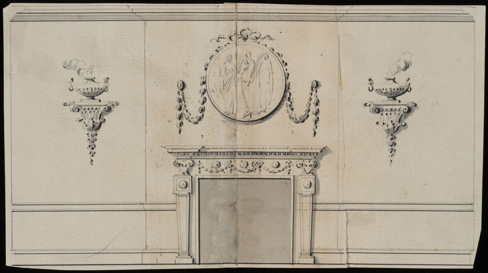 Drawing, c. mid 18th century - 1880.