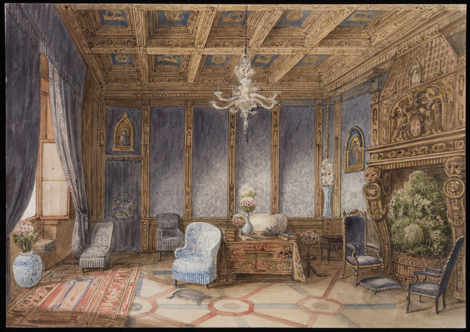 Drawing, mid 19th century