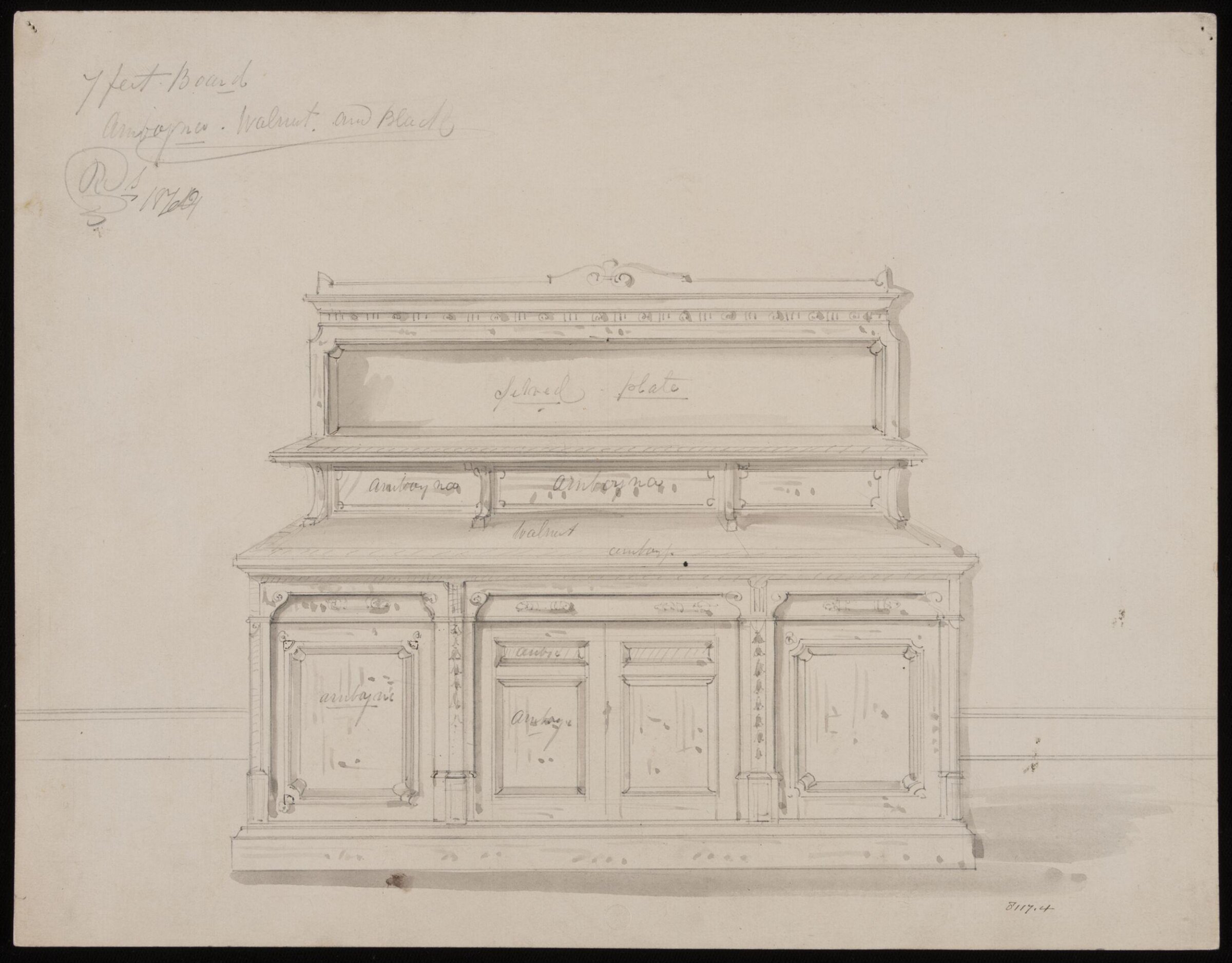 Drawing, R. Charles, 1868-1876