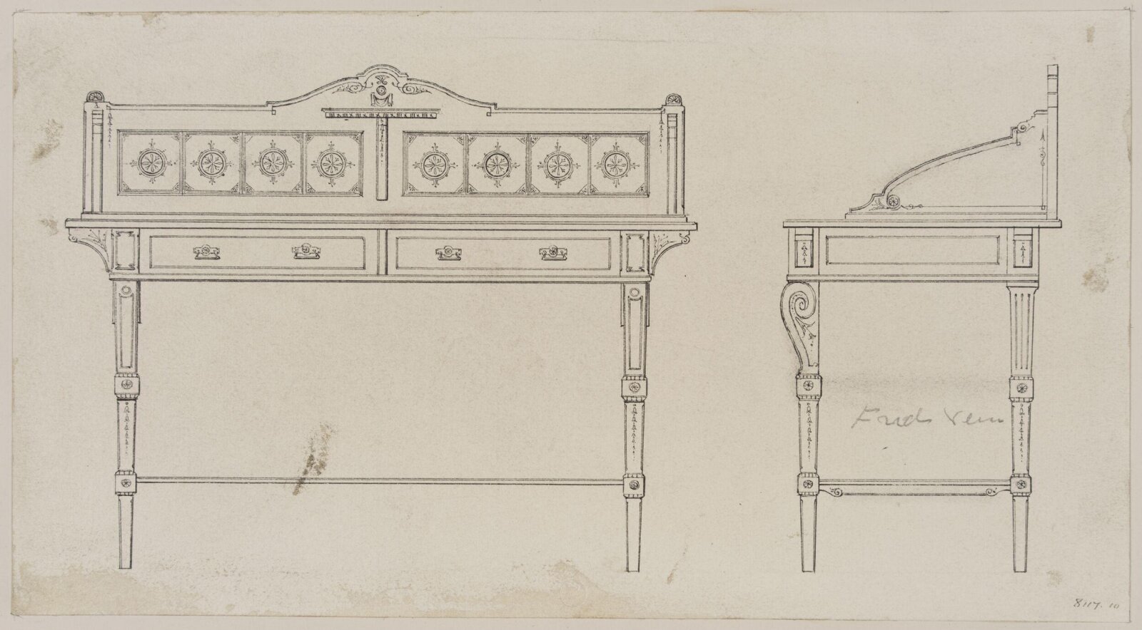 Drawing, R. Charles, 1868-1876