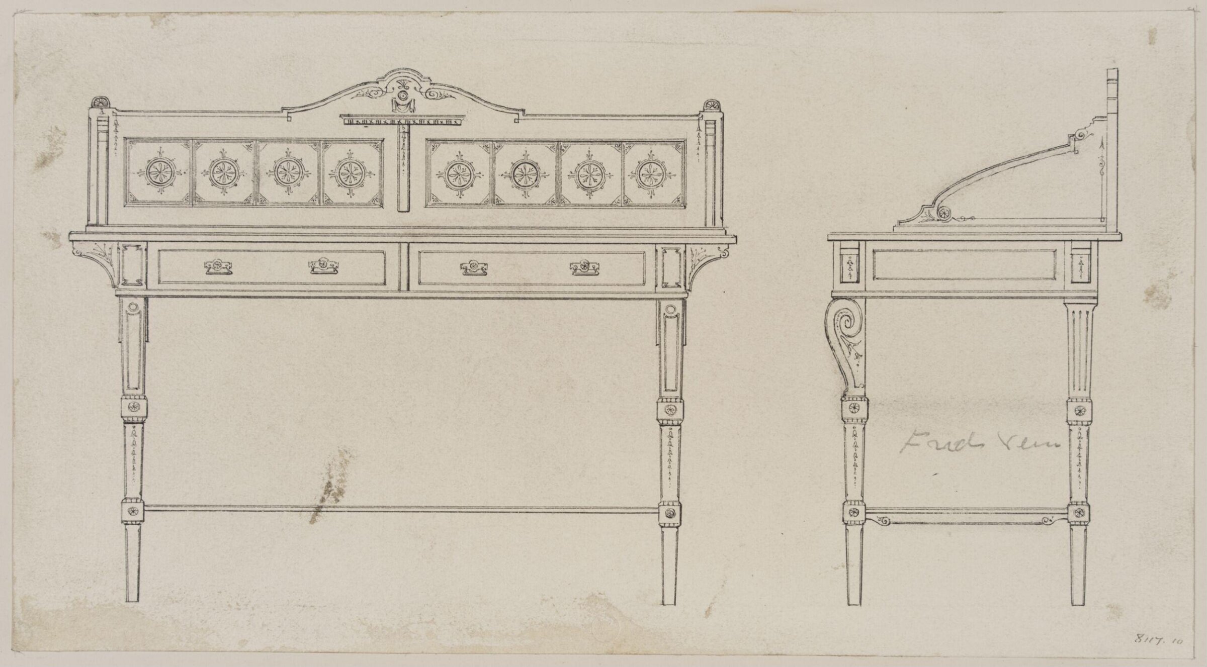 Drawing, R. Charles, 1868-1876