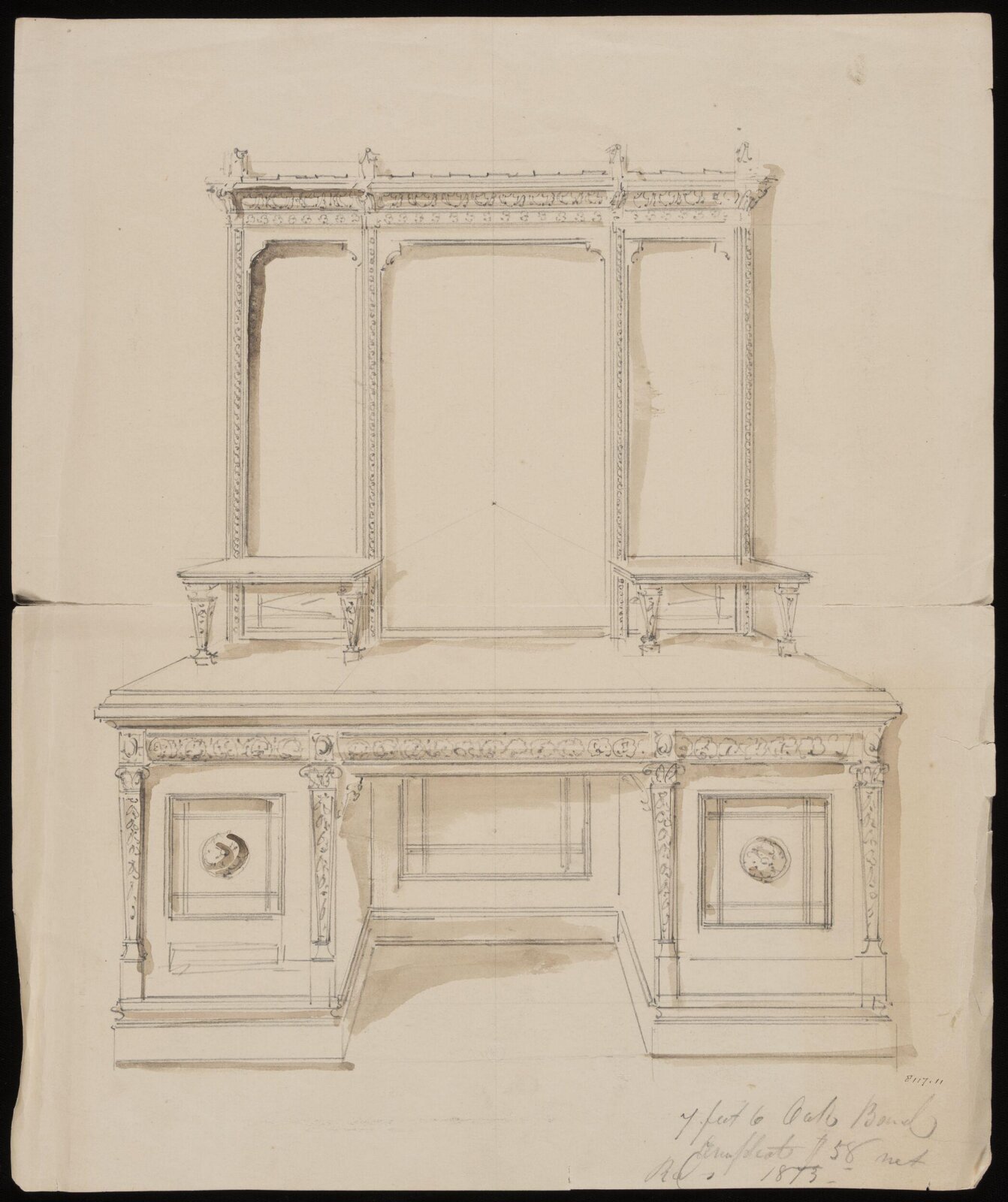 Drawing, R. Charles, 1868-1876