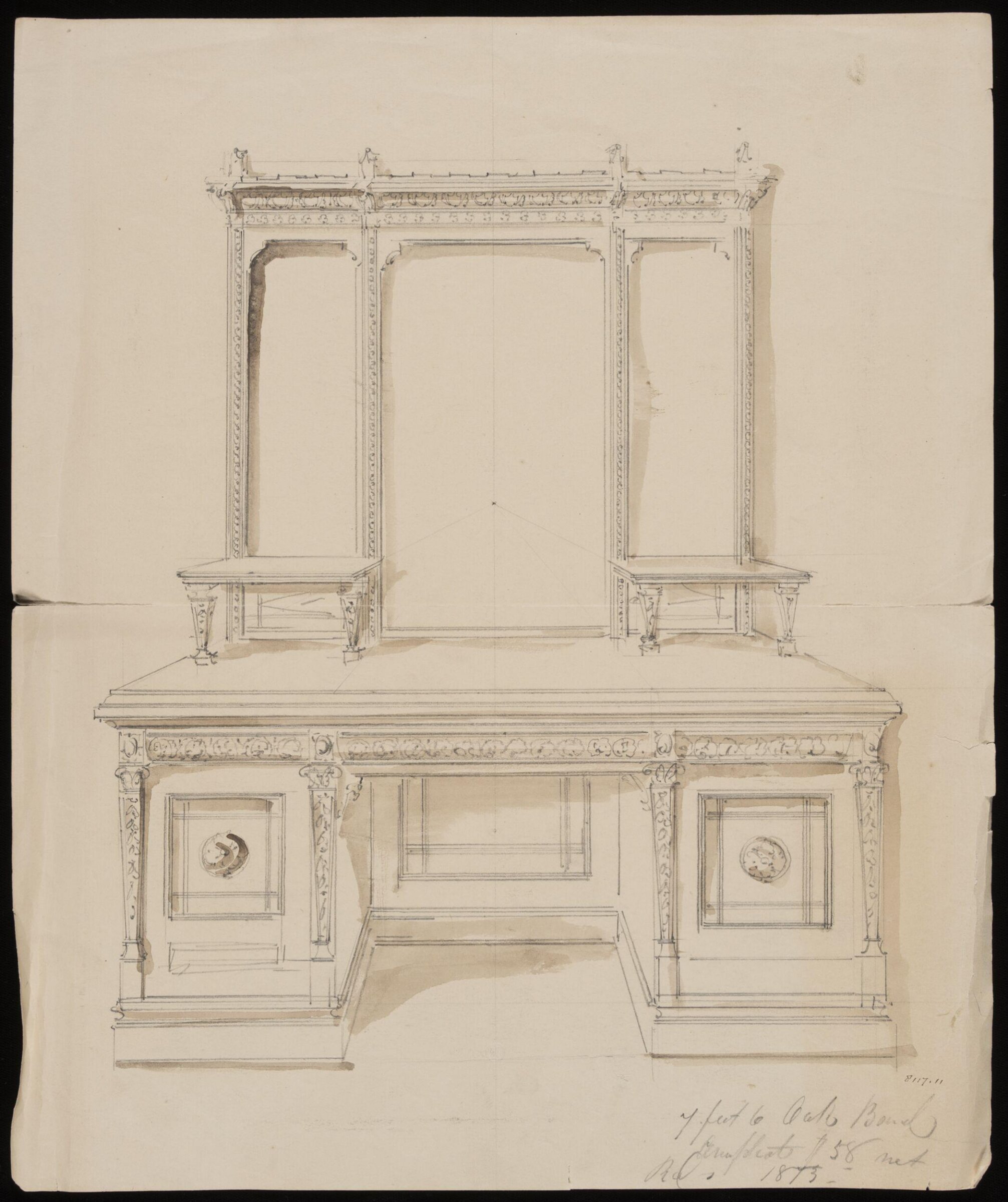 Drawing, R. Charles, 1868-1876