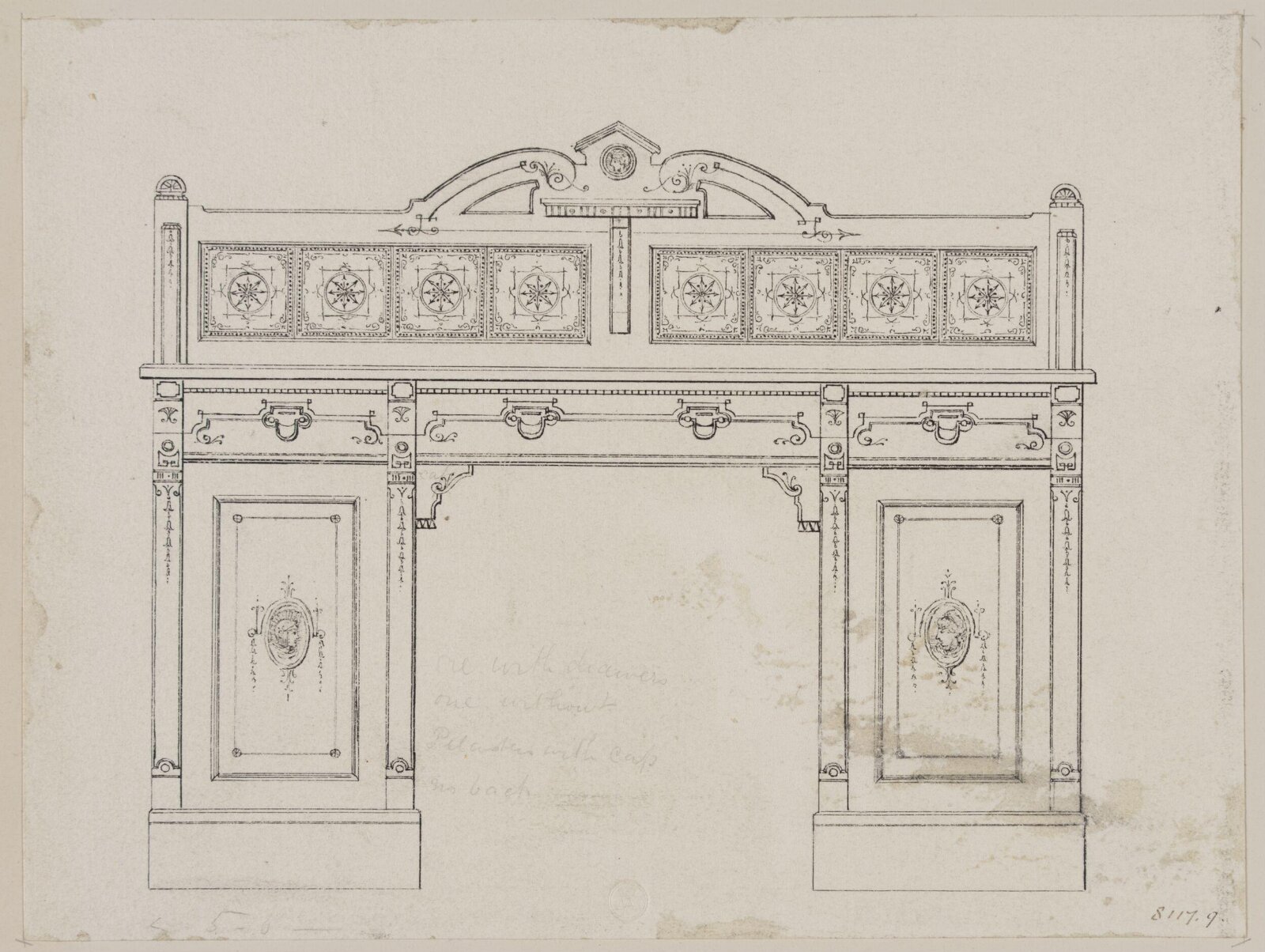 Drawing, R. Charles, 1868-1876