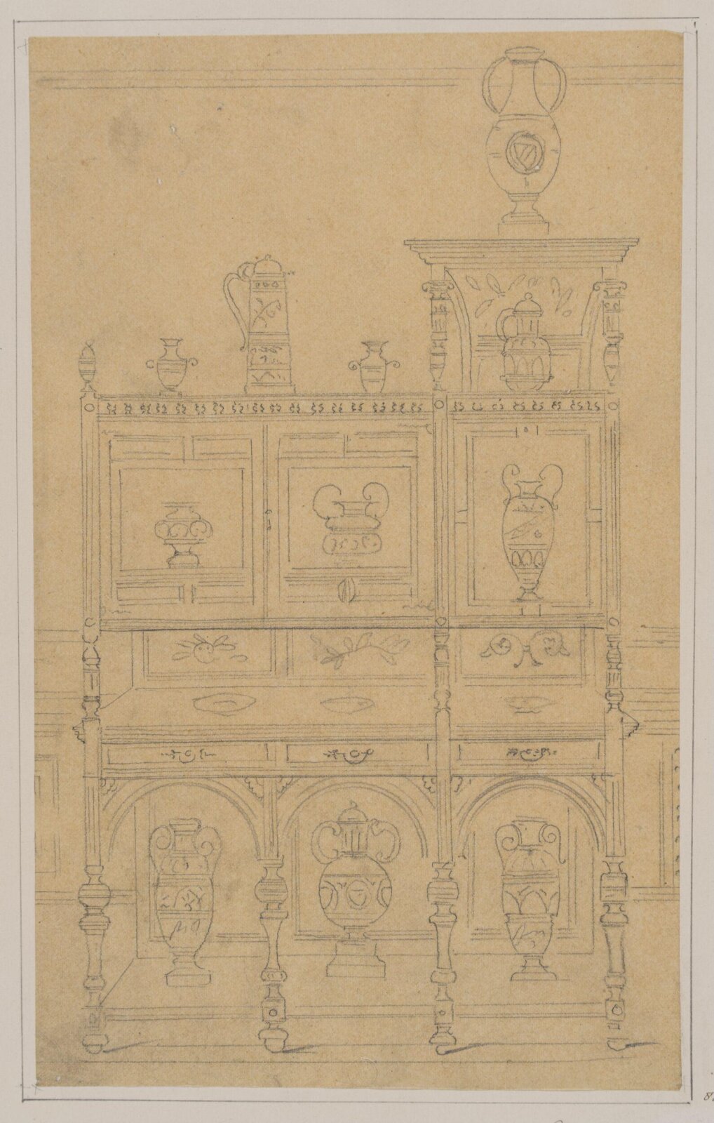 Drawing, R. Charles, 1868-1876