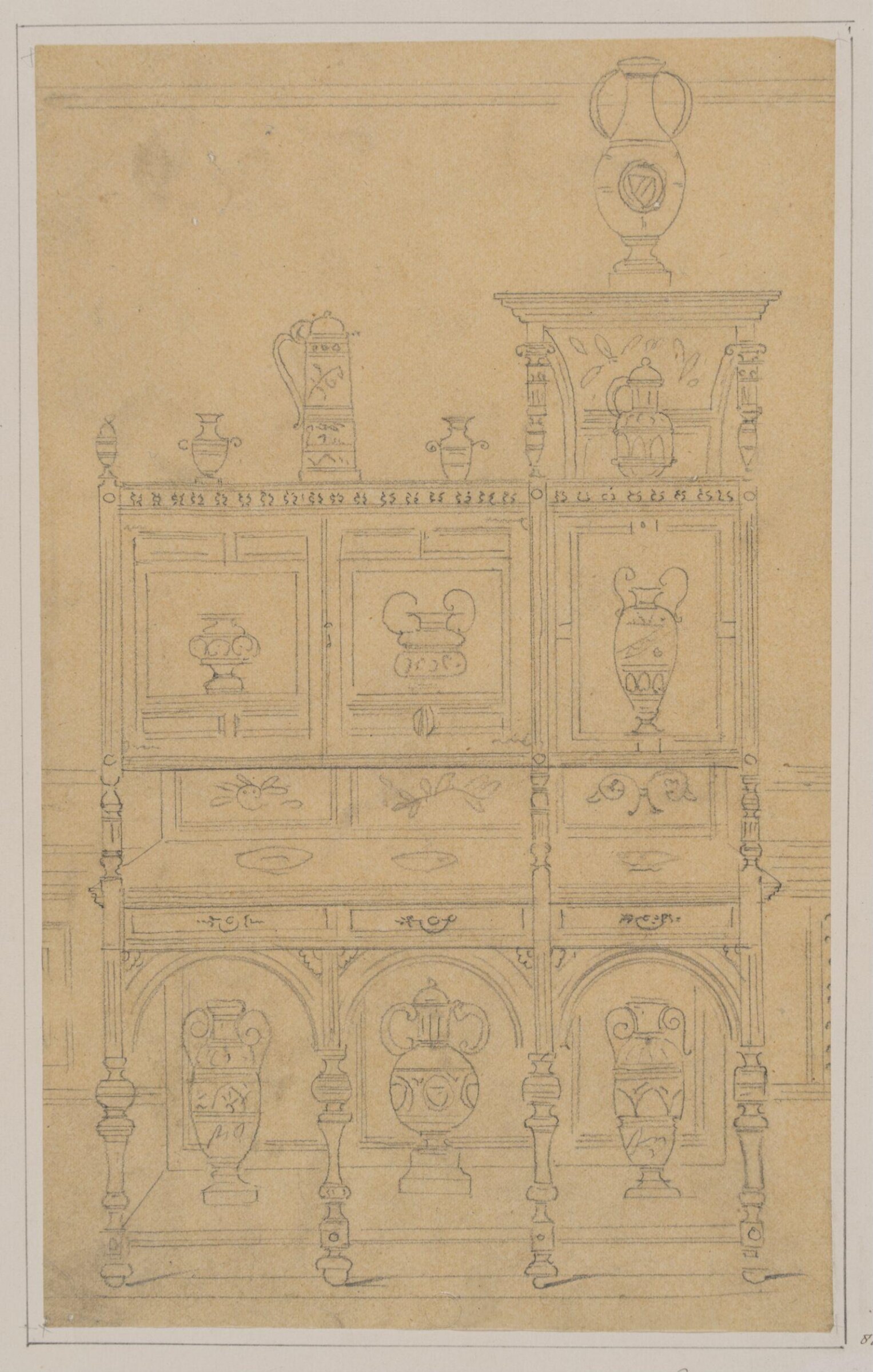 Drawing, R. Charles, 1868-1876