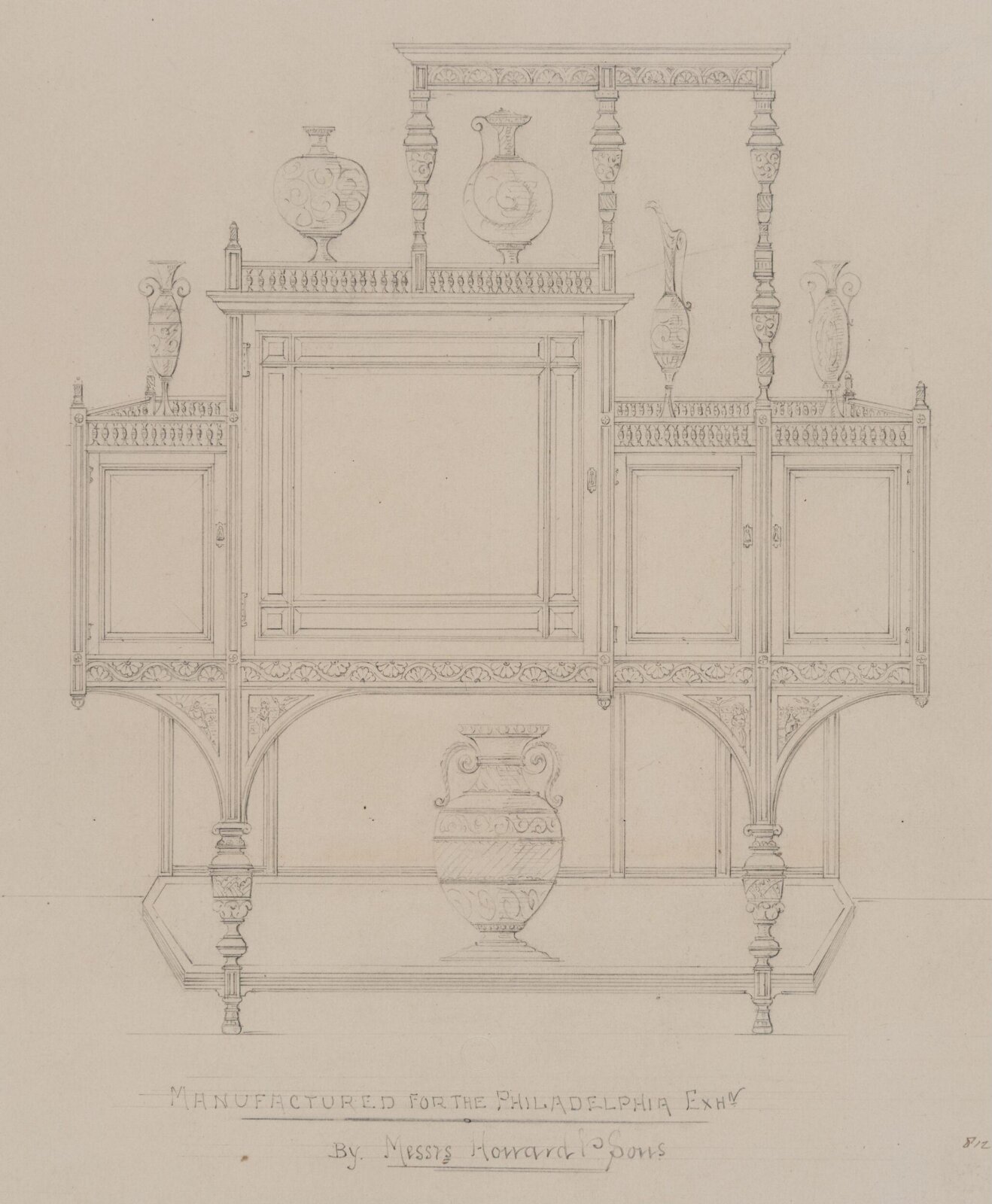 Drawing, R. Charles, 1868-1876