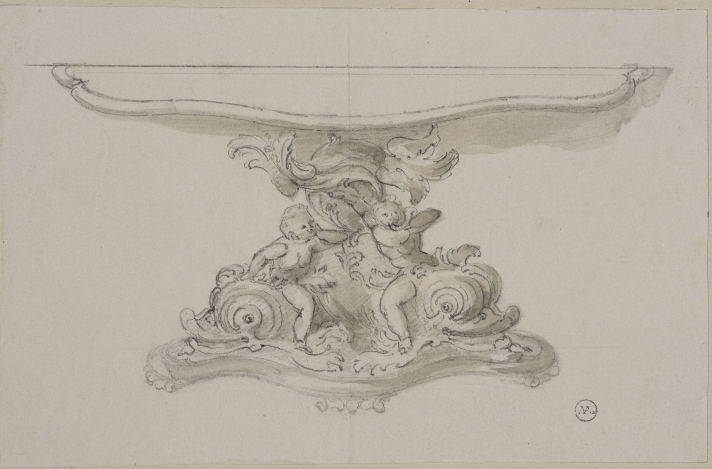 Designs for furniture and wall decoration, James Crabb, ca. mid 19th century