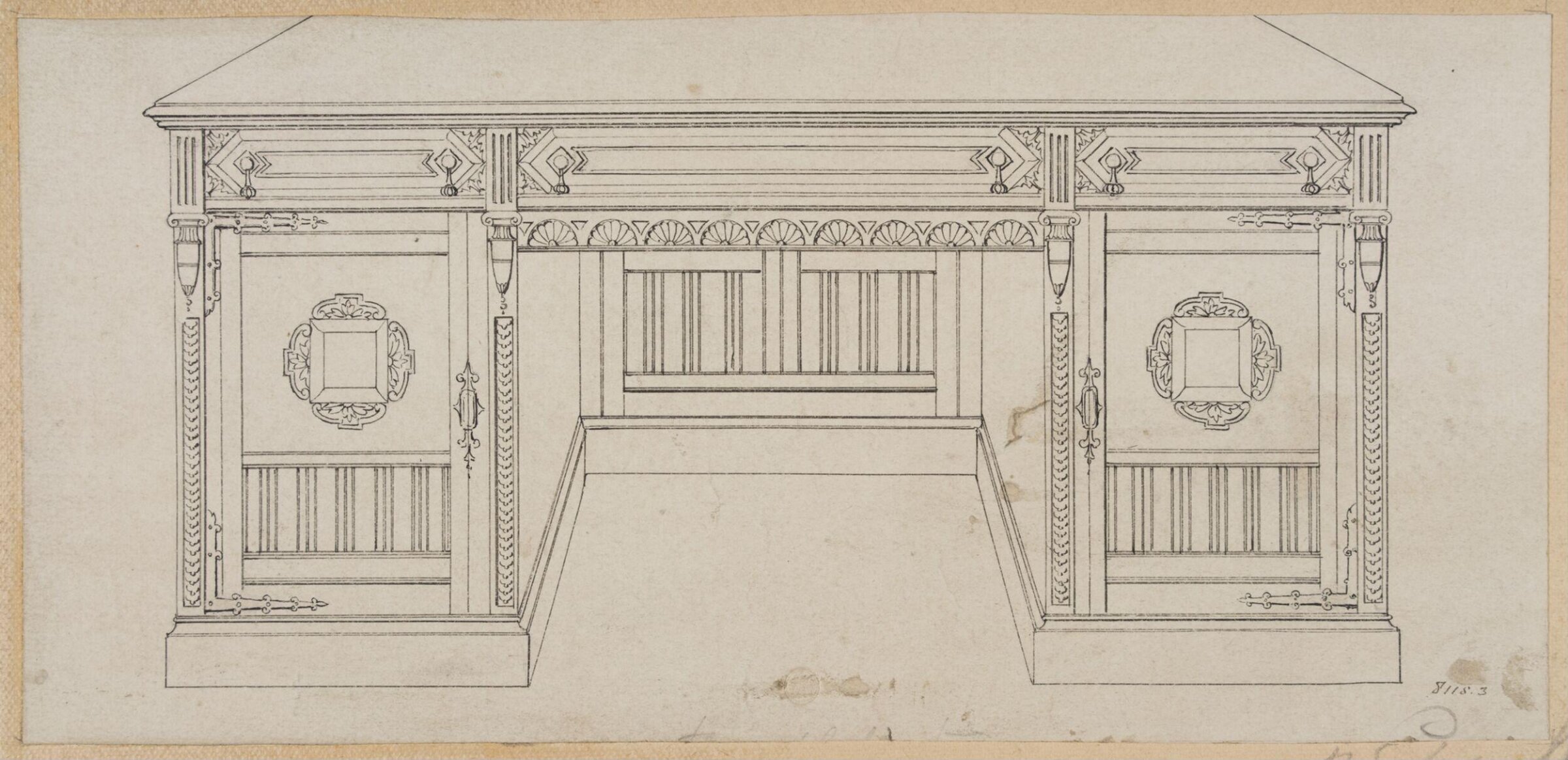 Drawing, R. Charles, 1868-1876