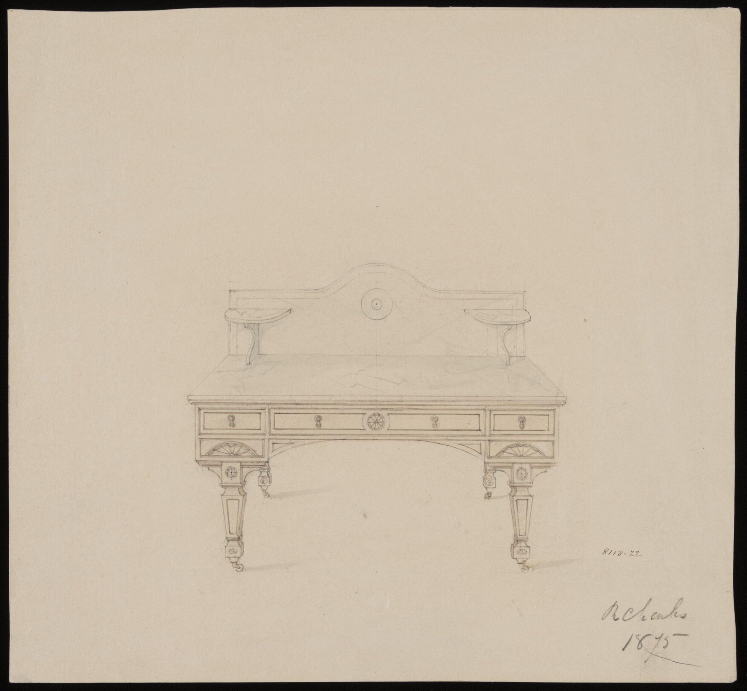 Drawing, R. Charles, 1868-1876