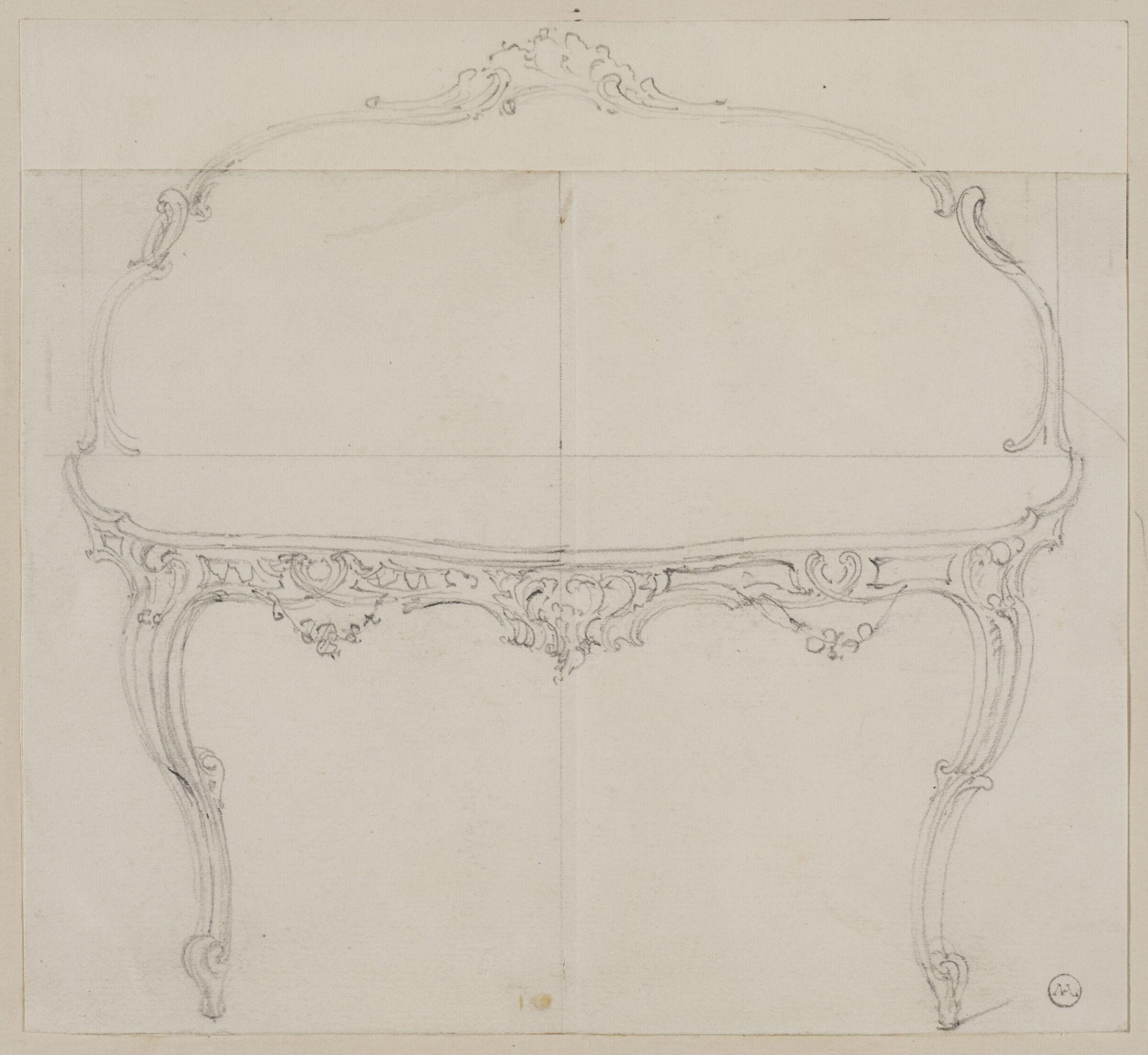 Designs for furniture and wall decoration, James Crabb, ca. mid 19th century
