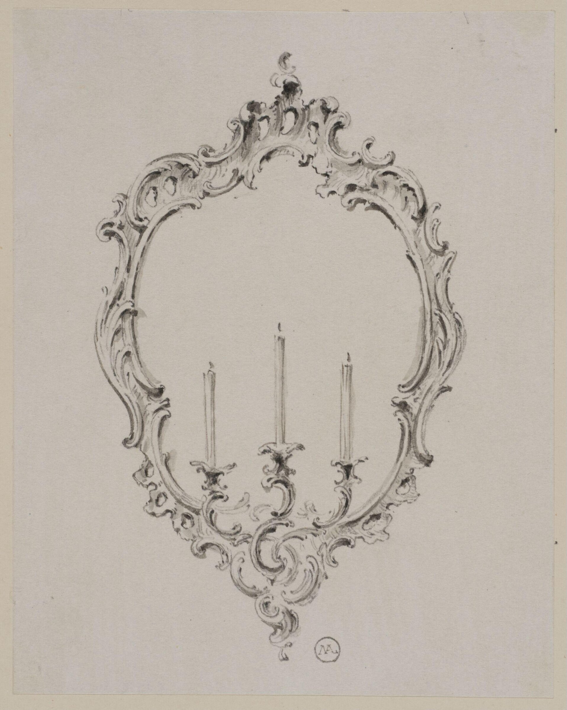 Designs for furniture and wall decoration, James Crabb, ca. mid 19th century