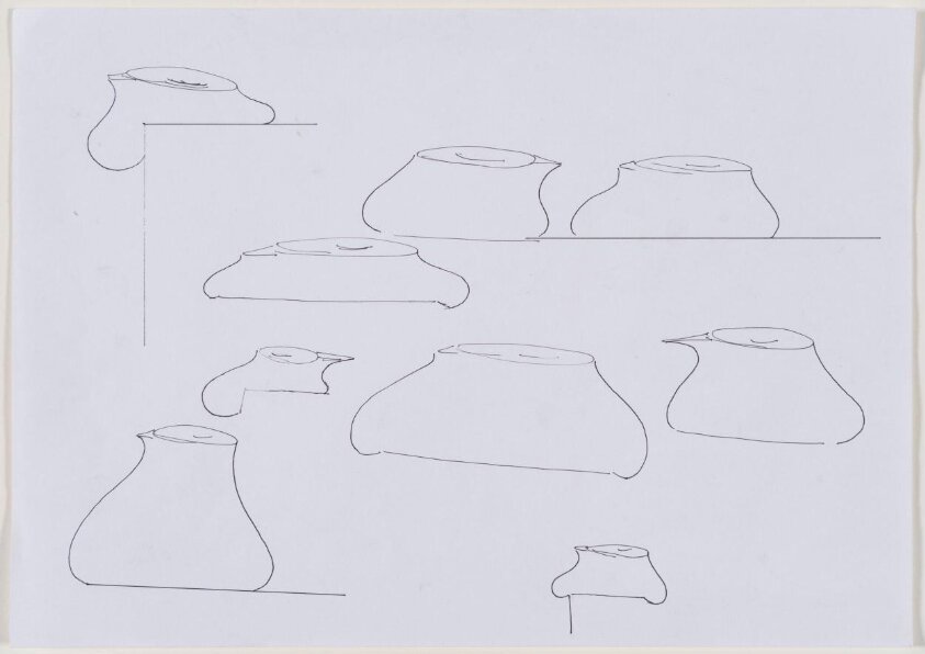 Designs for metalwork vessels
