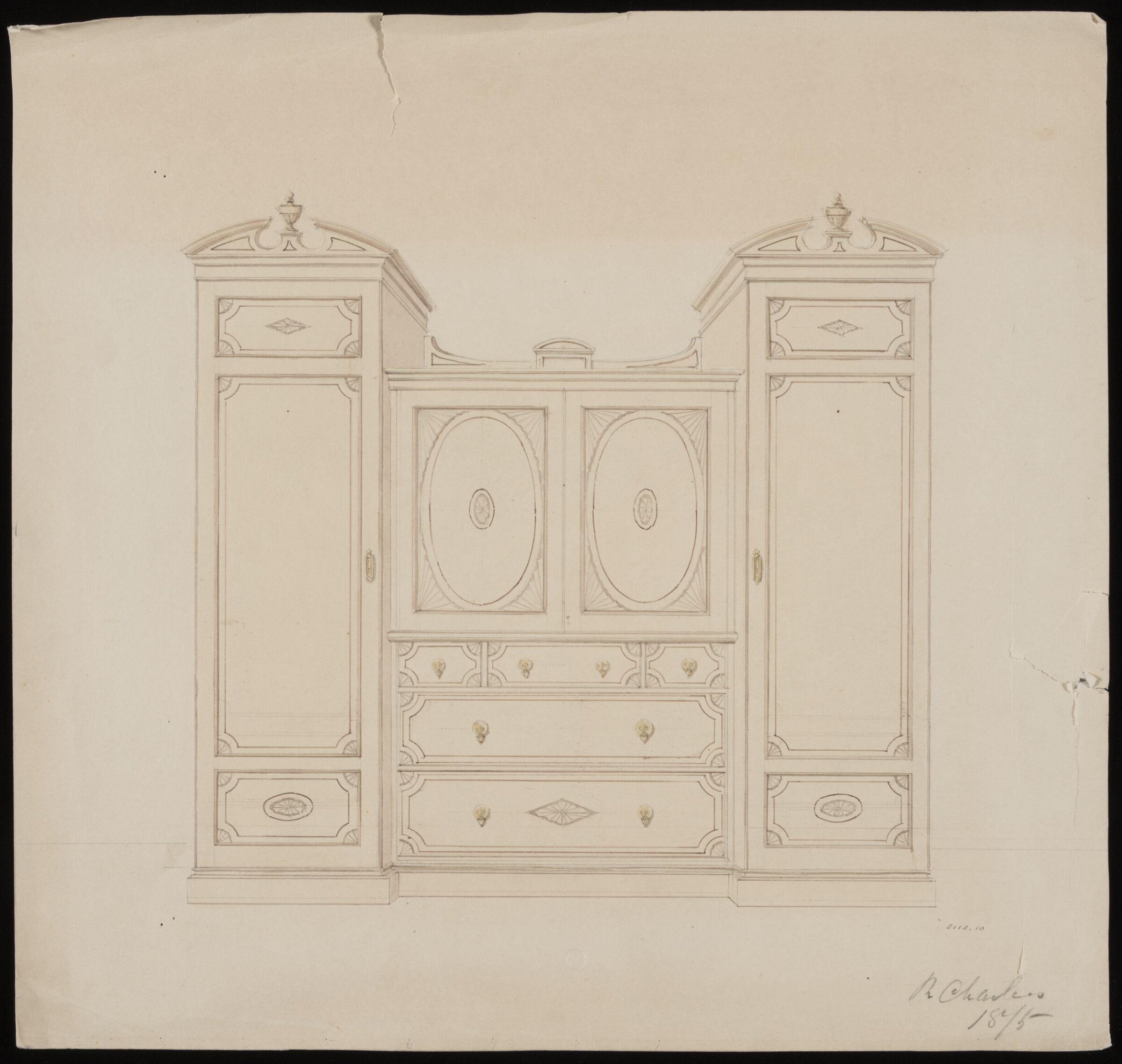 Drawing, R. Charles, 1868-1876