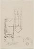Design for a chair by Carlo Bugatti