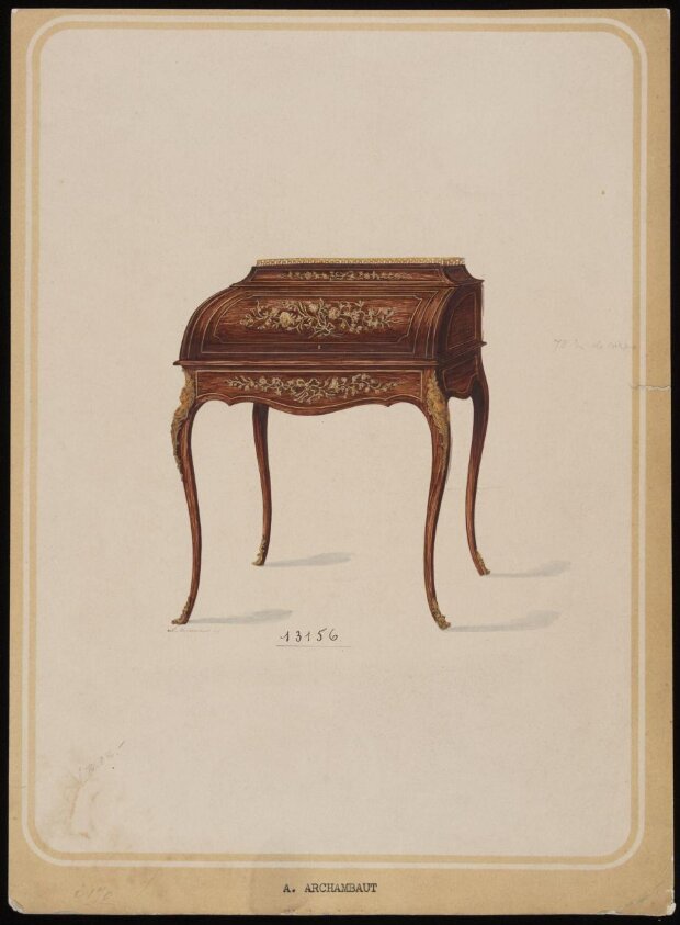 Furniture design — Archambaut, A. — mid 19th century
