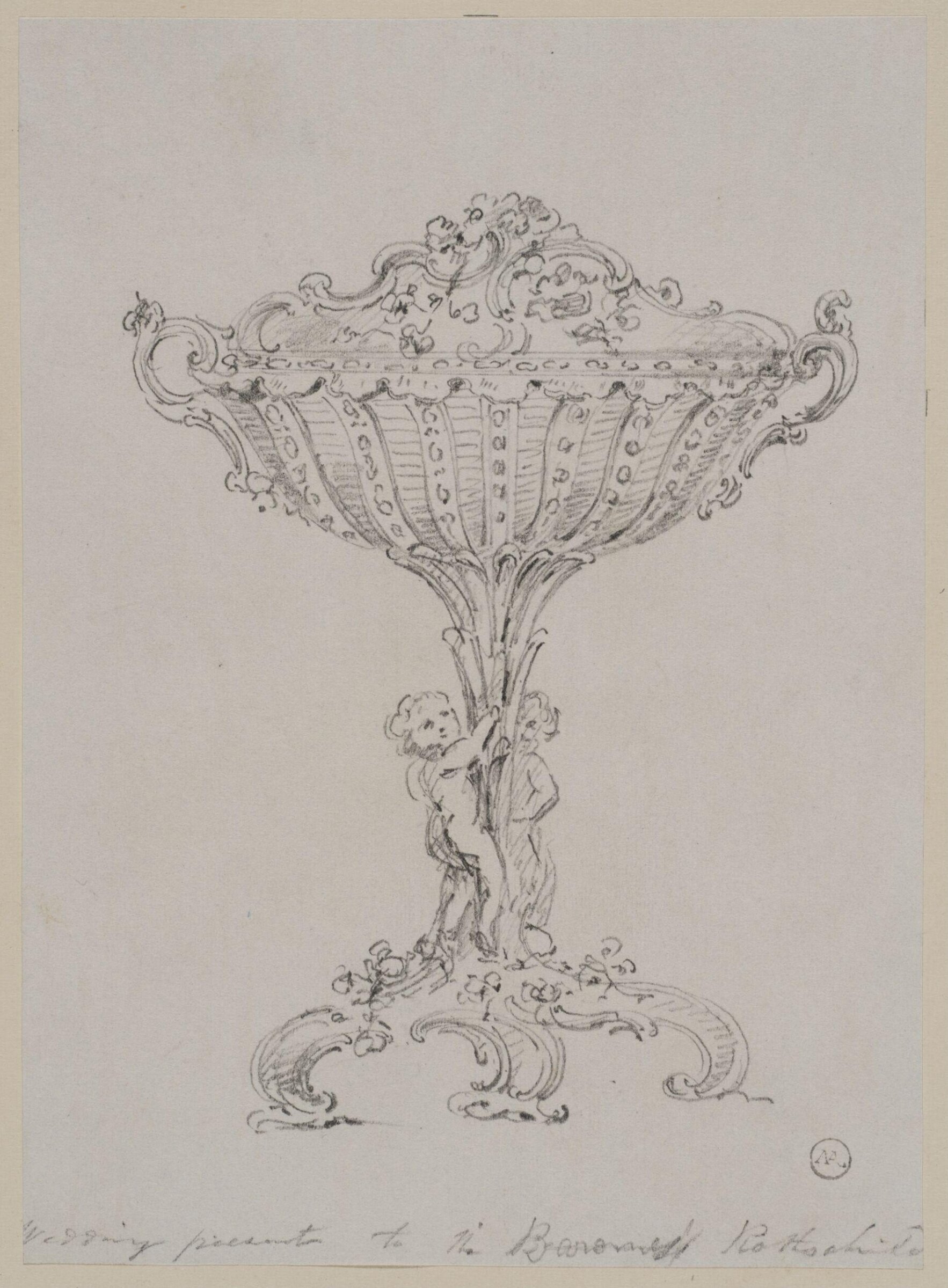 Designs for furniture and wall decoration, James Crabb, ca. mid 19th century
