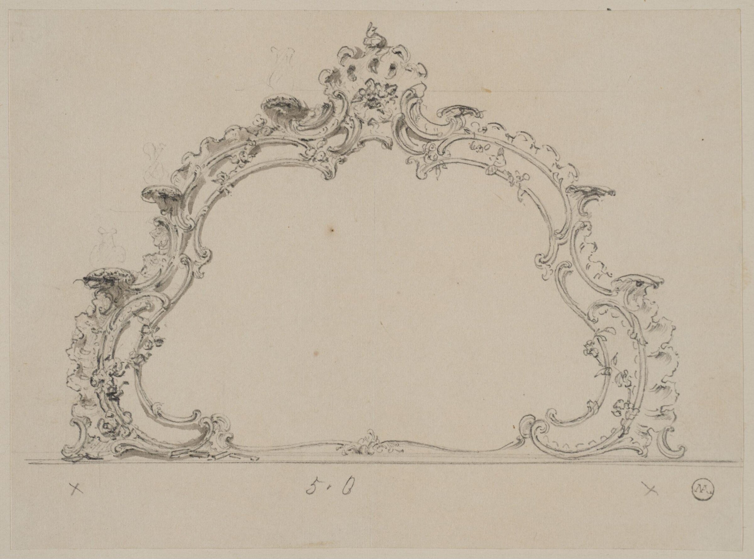 Designs for furniture and wall decoration, James Crabb, ca. mid 19th century