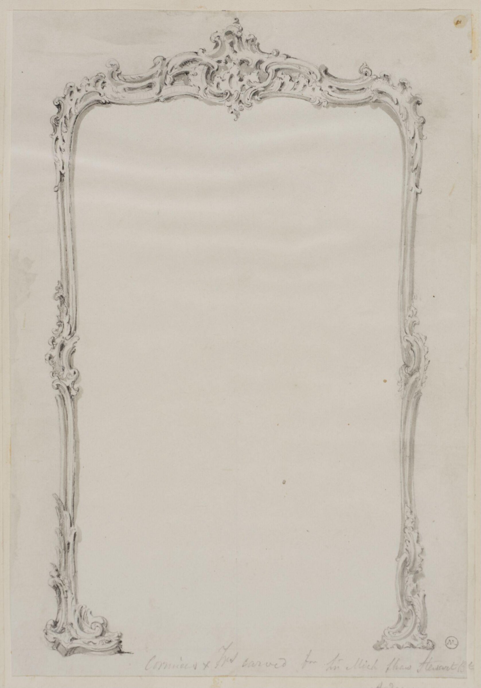 Designs for furniture and wall decoration, James Crabb, ca. mid 19th century