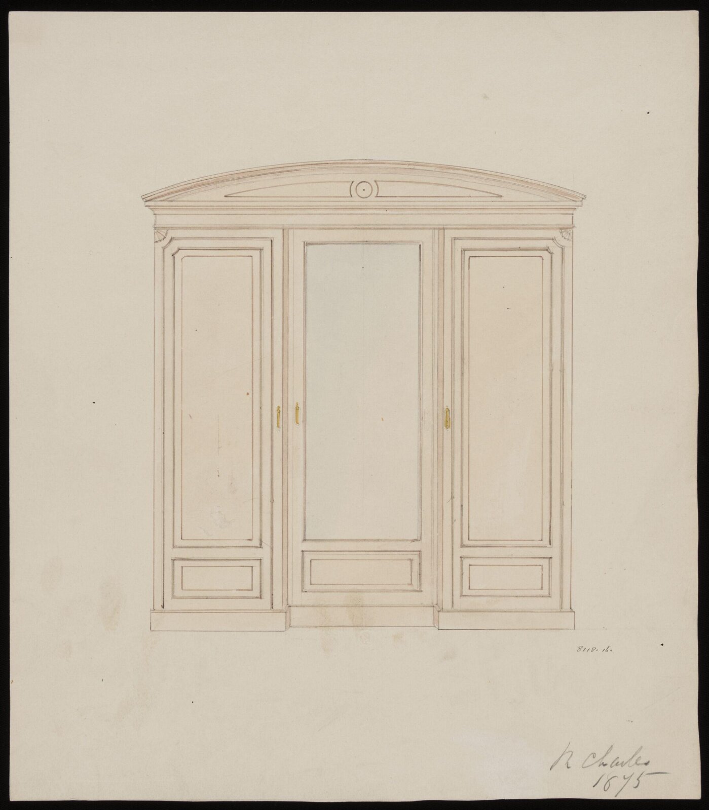 Drawing, R. Charles, 1868-1876