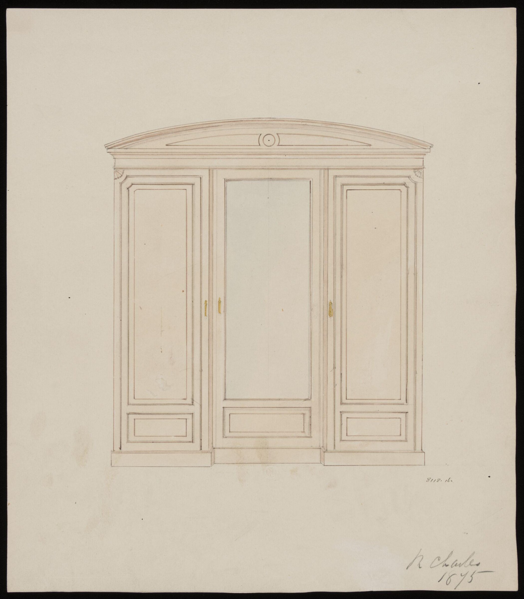 Drawing, R. Charles, 1868-1876