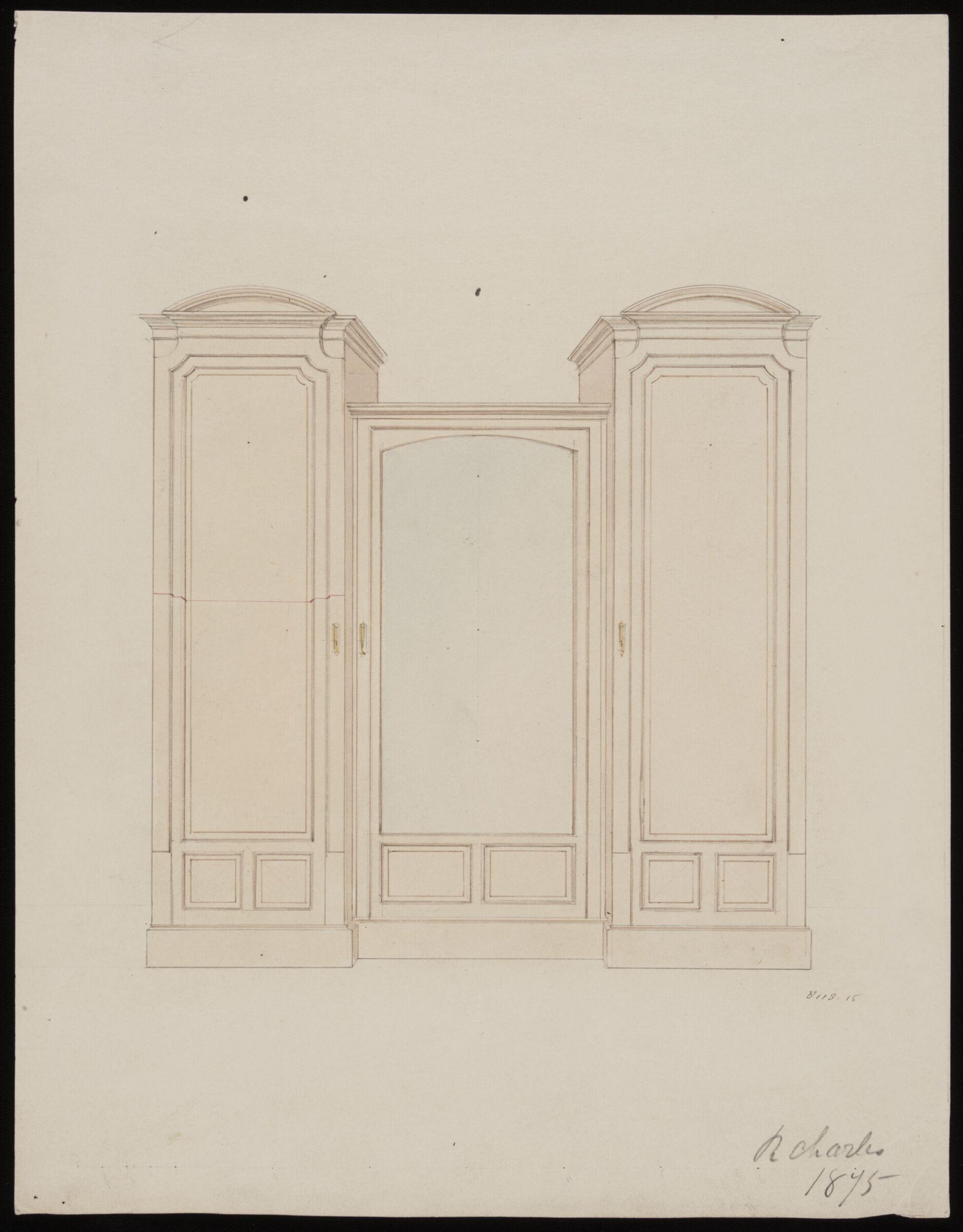 Drawing, R. Charles, 1868-1876