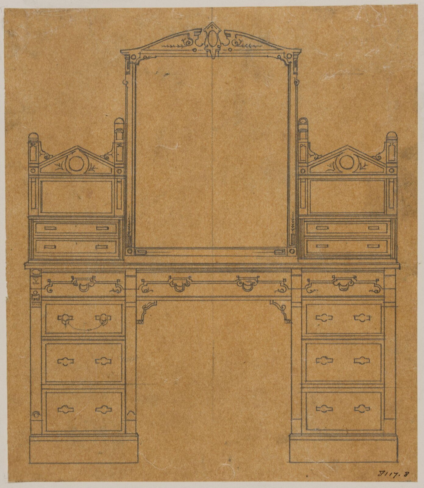 Drawing, R. Charles, 1868-1876