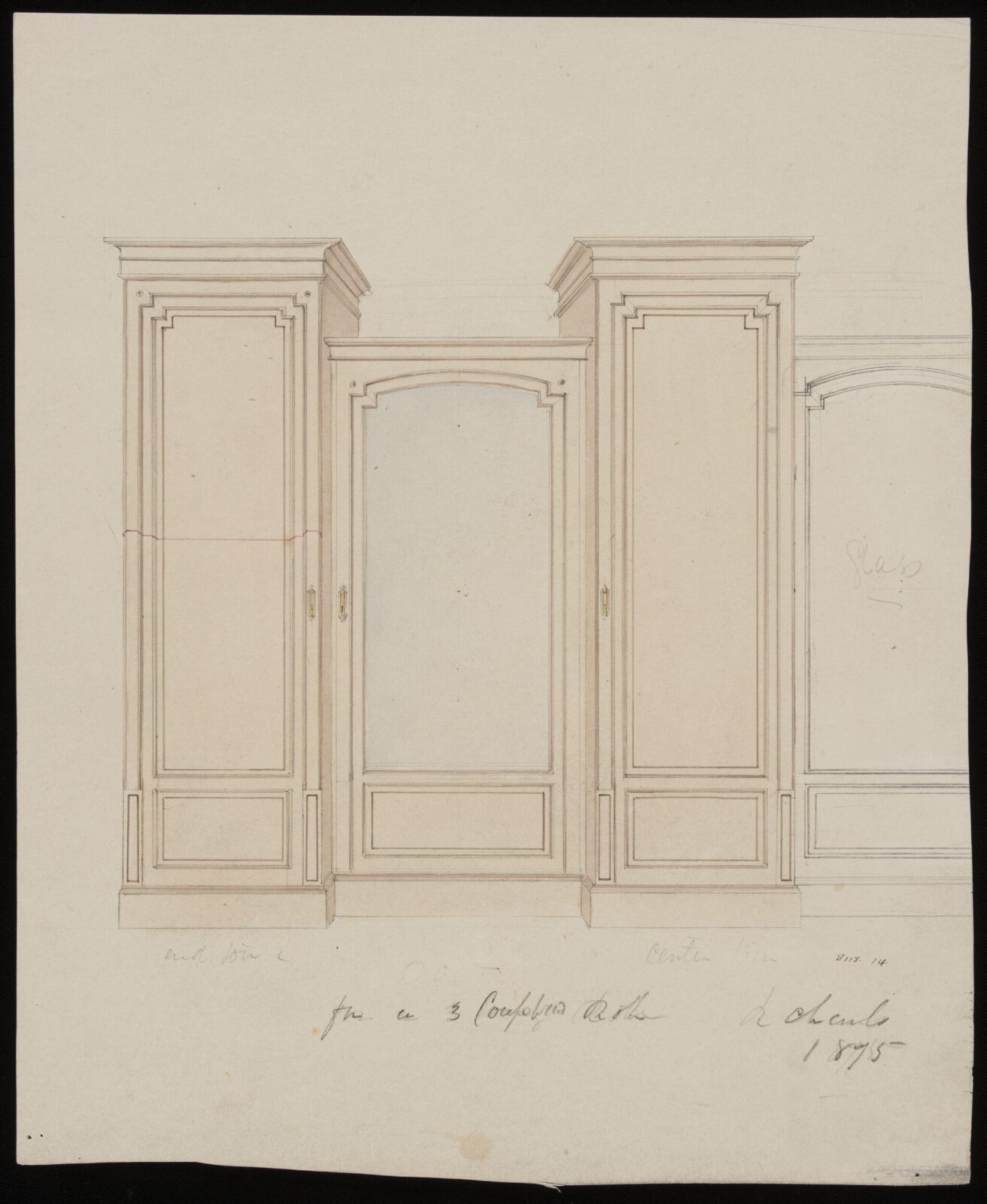 Drawing, R. Charles, 1868-1876