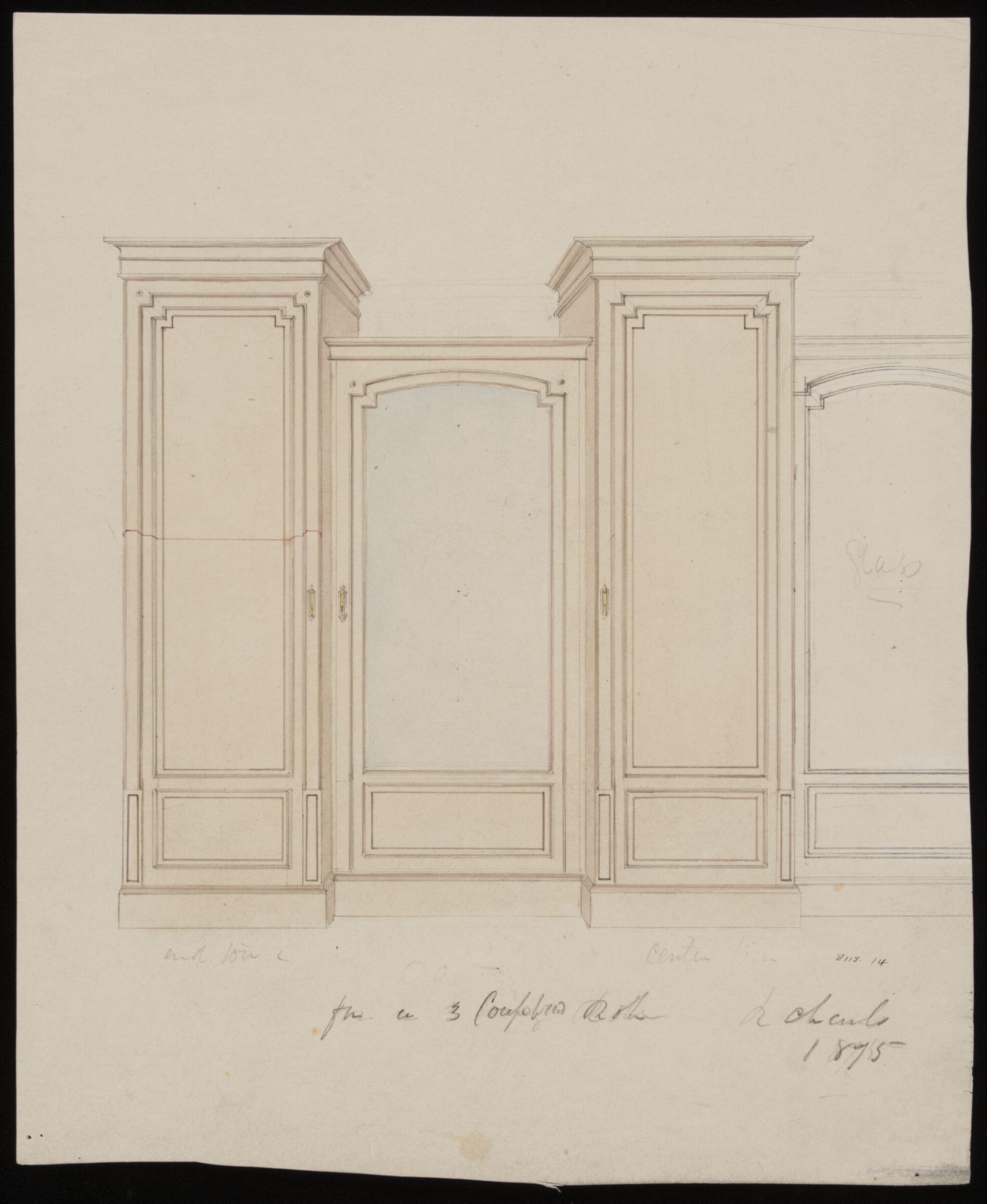 Drawing, R. Charles, 1868-1876