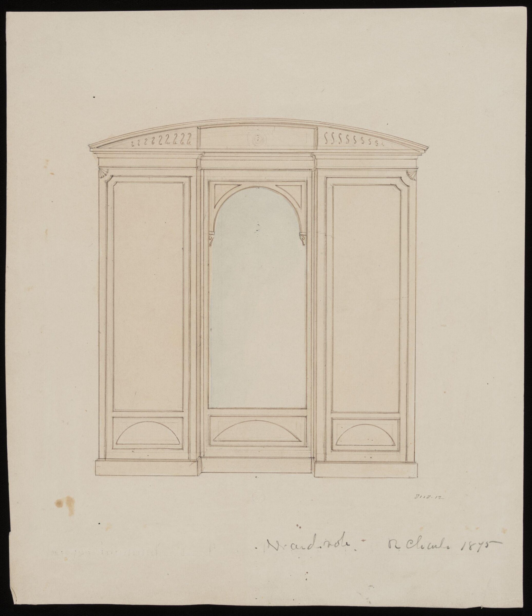 Drawing, R. Charles, 1868-1876
