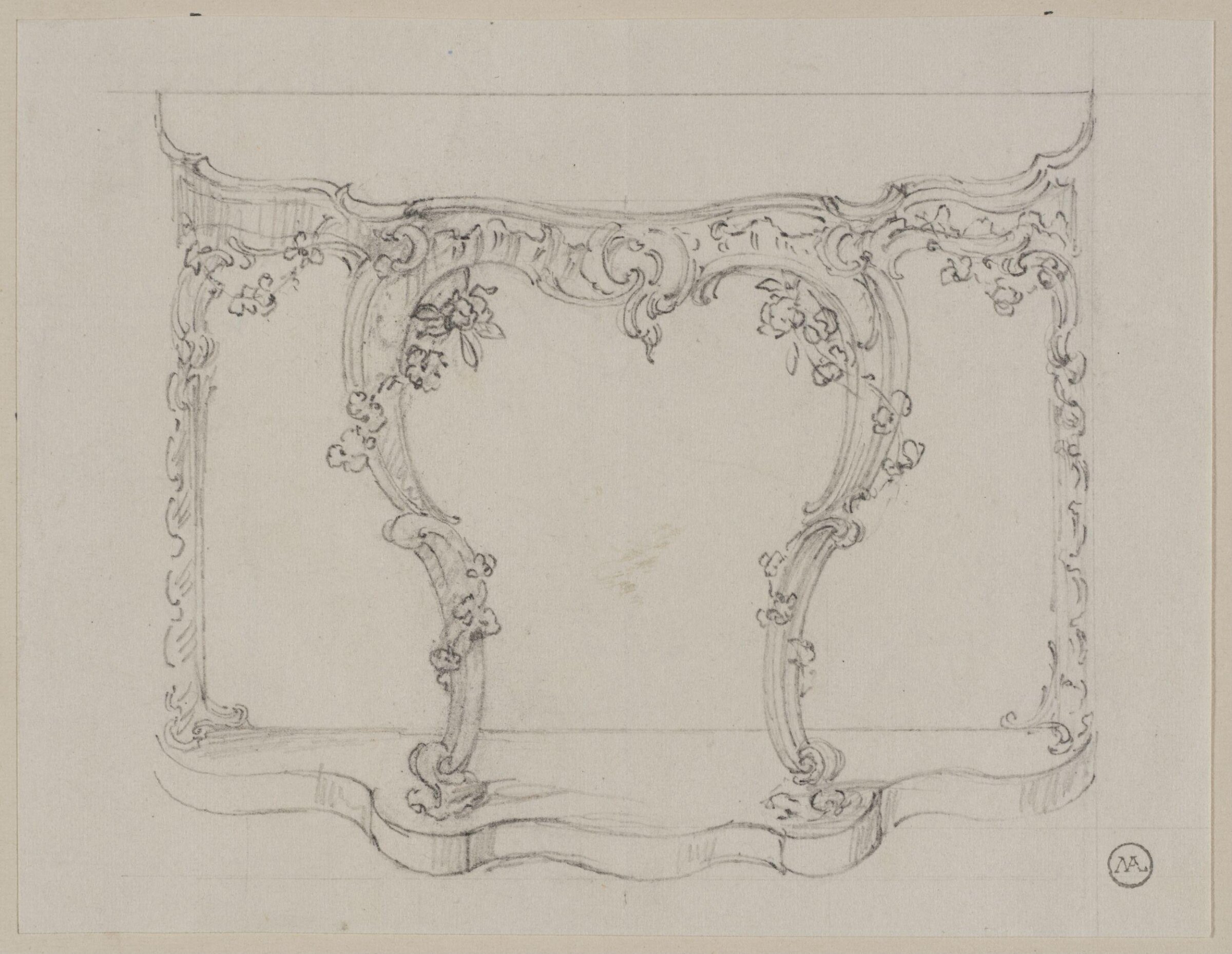 Designs for furniture and wall decoration, James Crabb, ca. mid 19th century