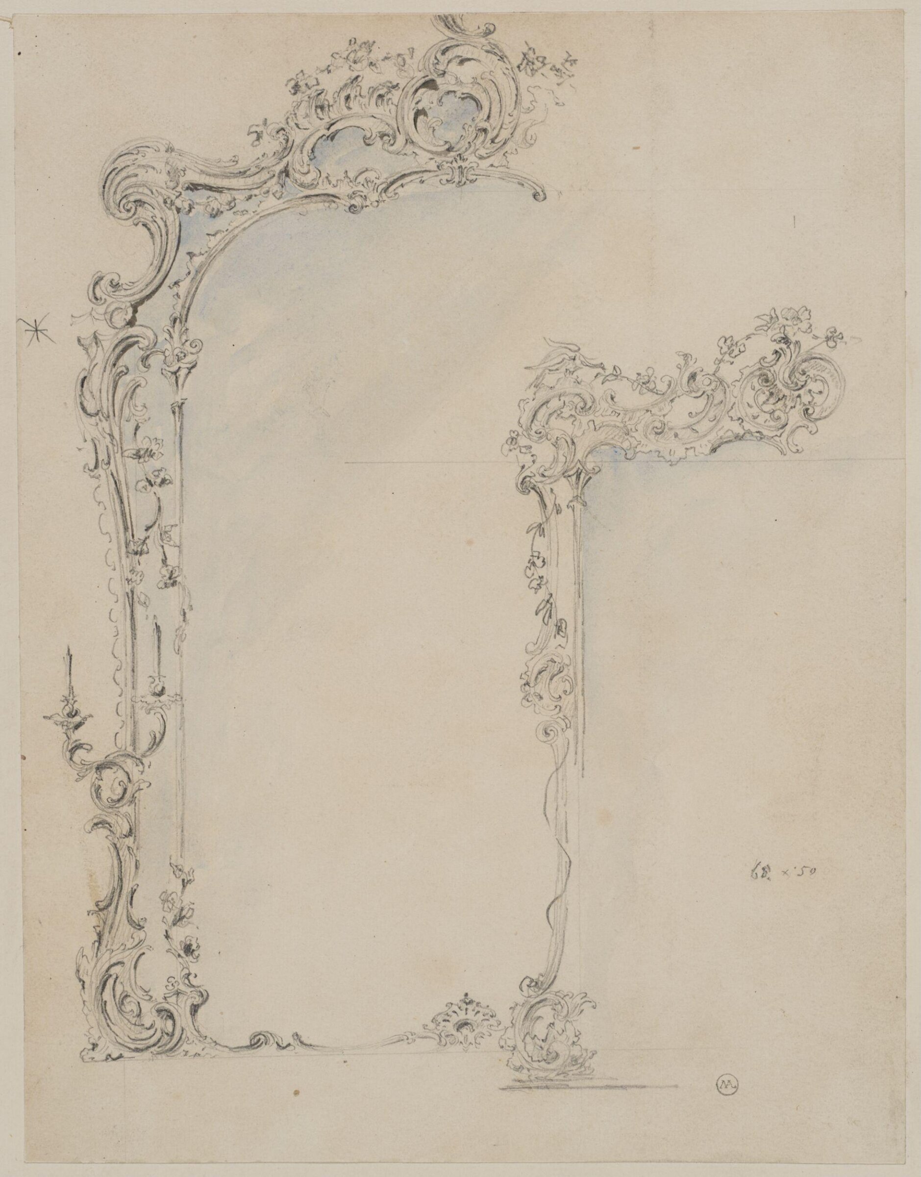 Designs for furniture and wall decoration, James Crabb, ca. mid 19th century