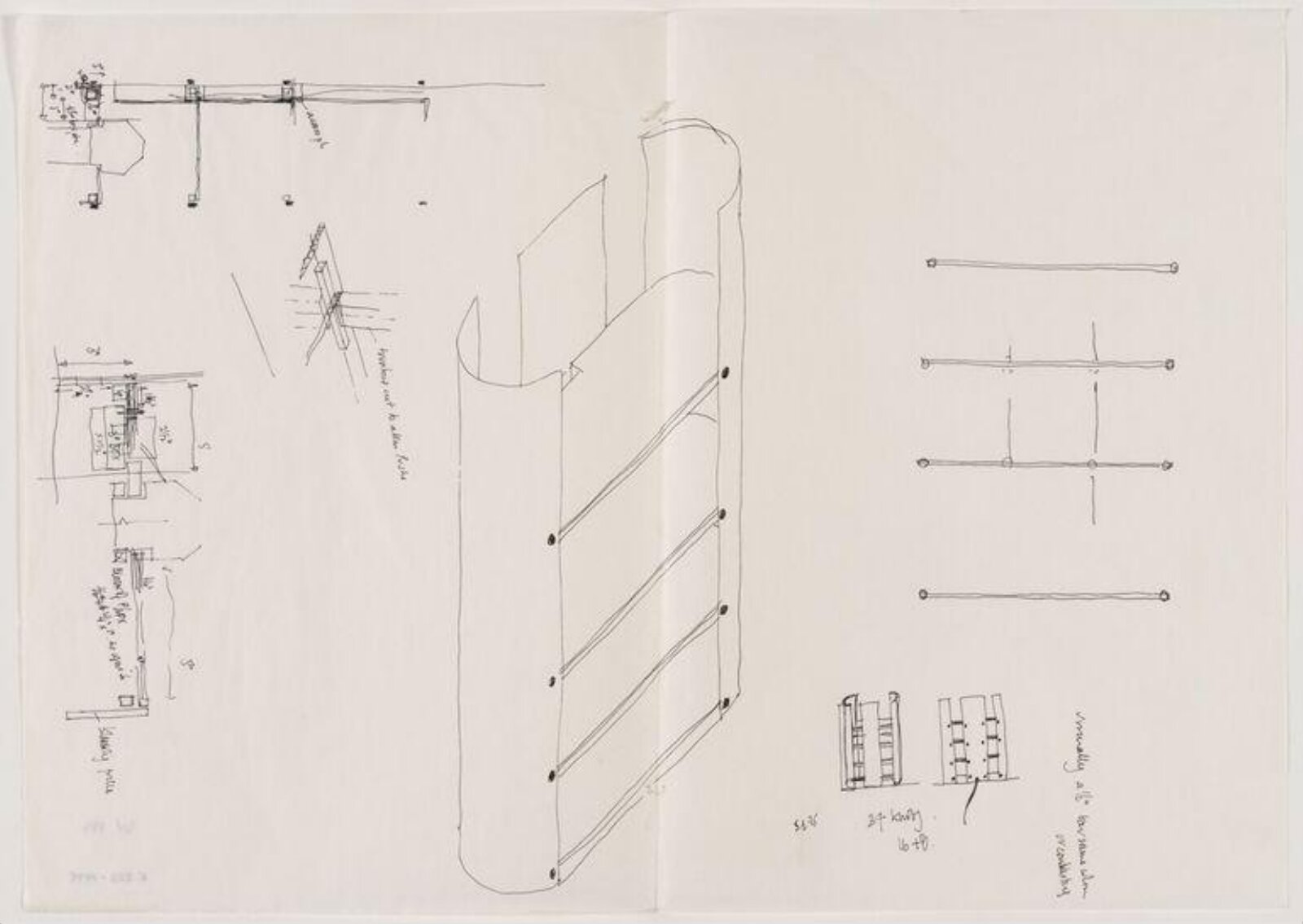 Drawing, Alain Bouvier, 1974