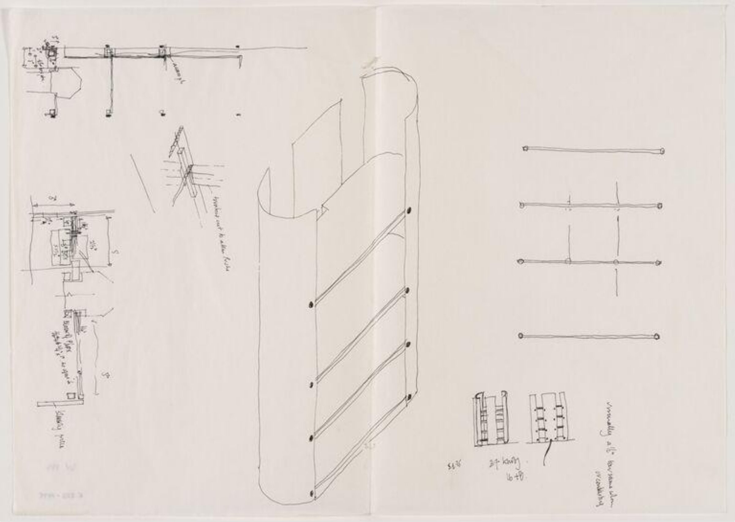 Drawing, Alain Bouvier, 1974