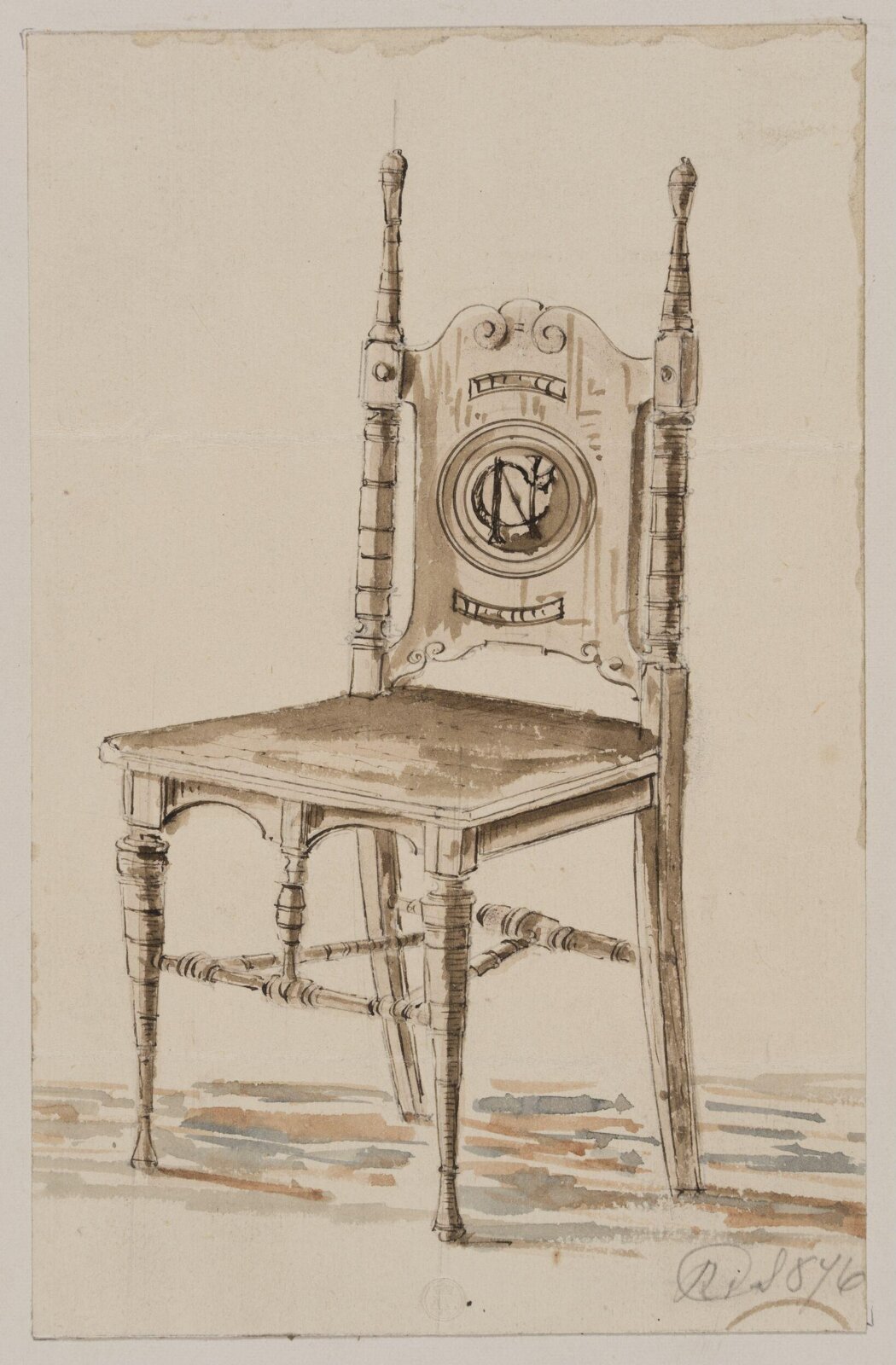 Drawing, R. Charles, 1868-1876