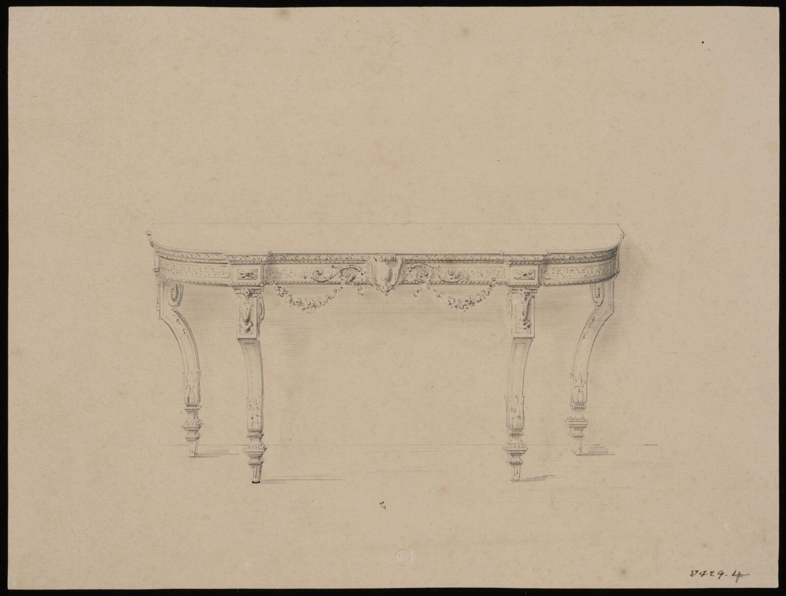 Drawing, Eugene Vittoz, c. 1838-1870