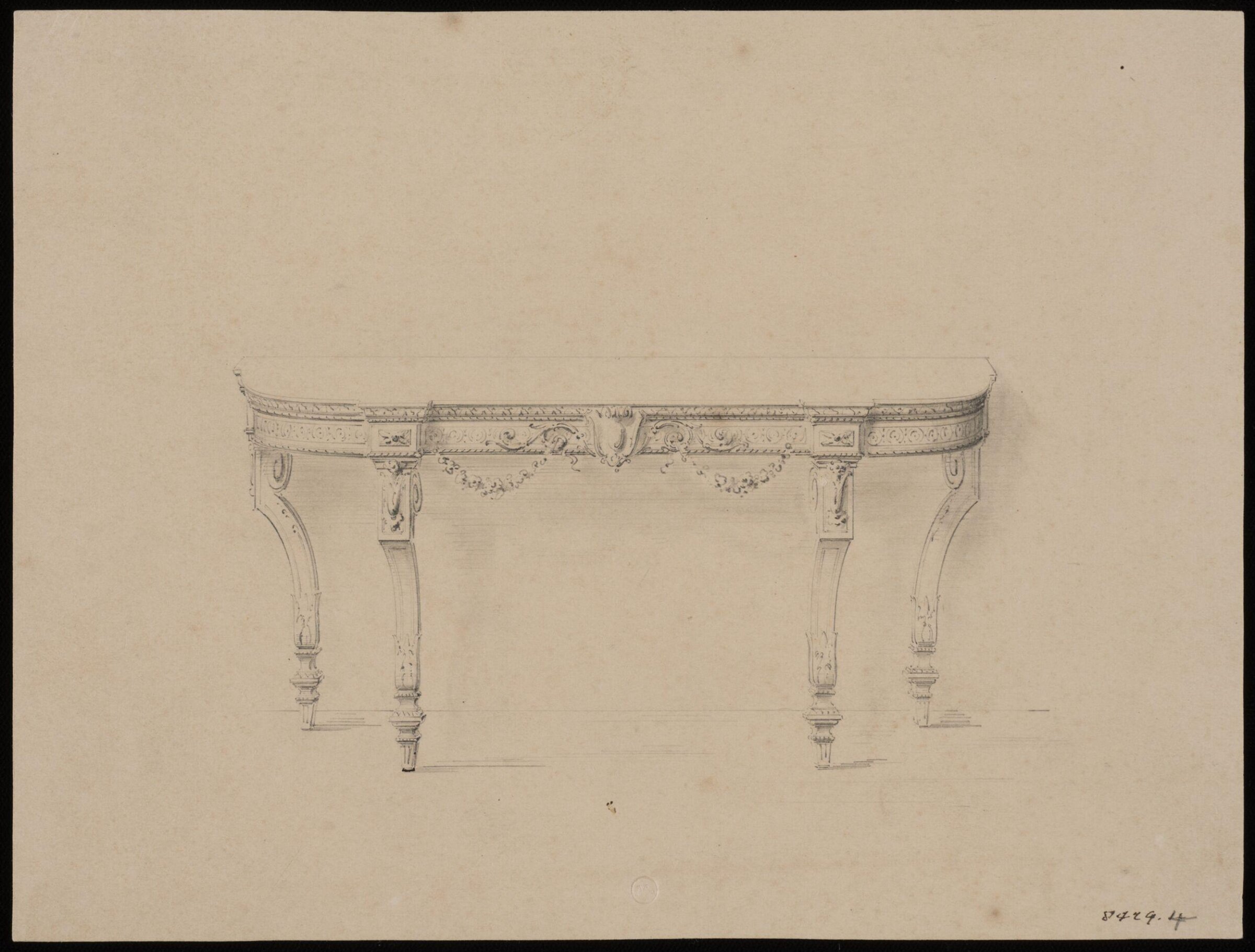 Drawing, Eugene Vittoz, c. 1838-1870