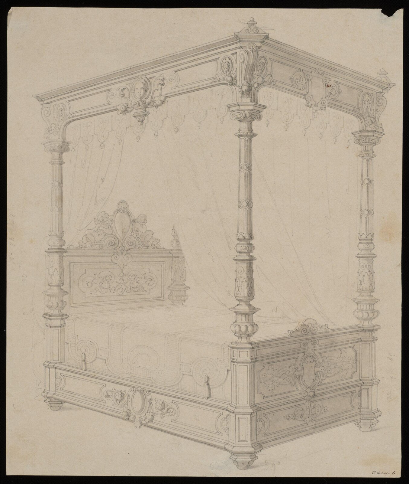 Drawing, Eugene Vittoz, c. 1838-1870