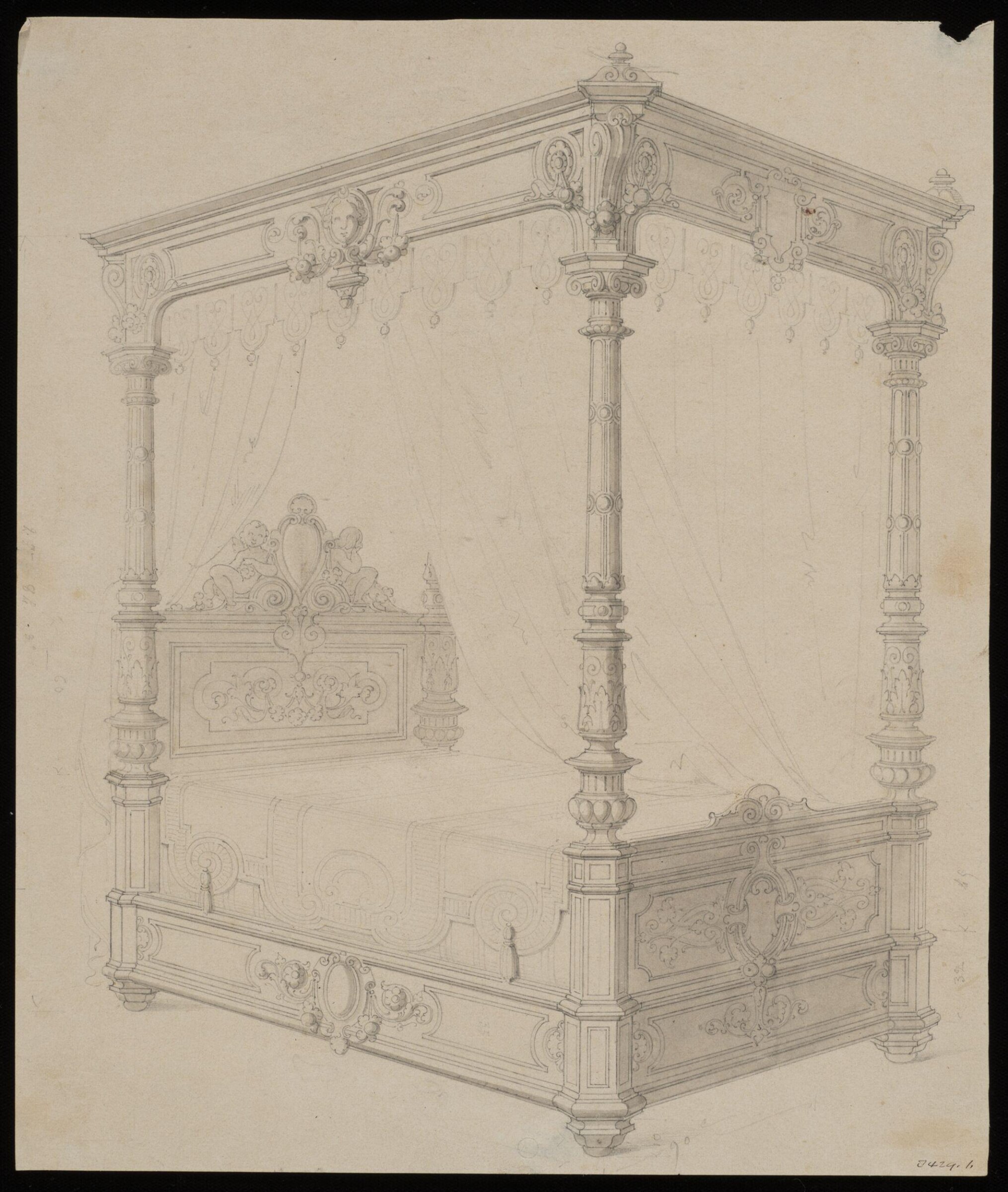 Drawing, Eugene Vittoz, c. 1838-1870