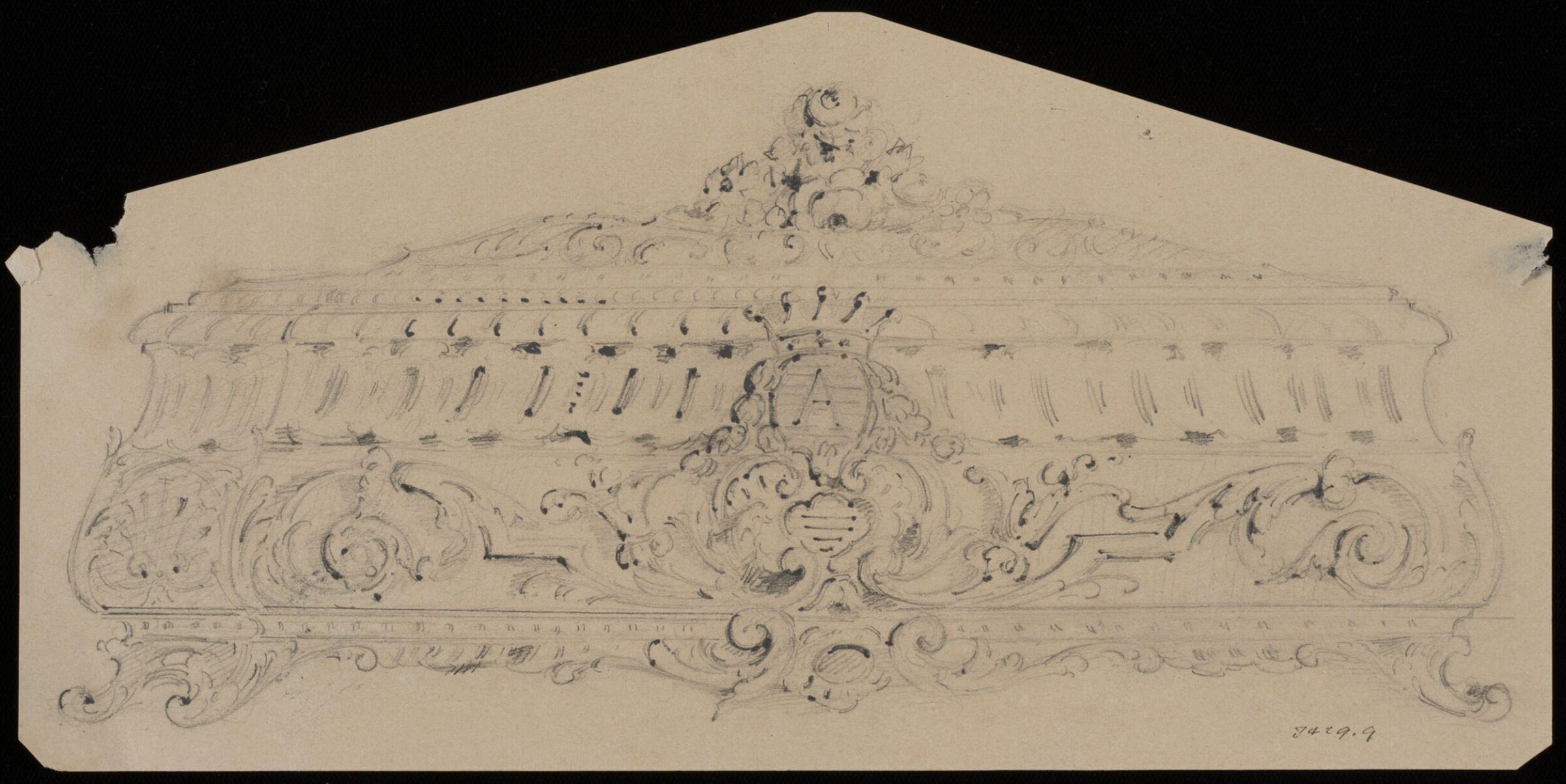 Drawing, Eugene Vittoz, c. 1838-1870