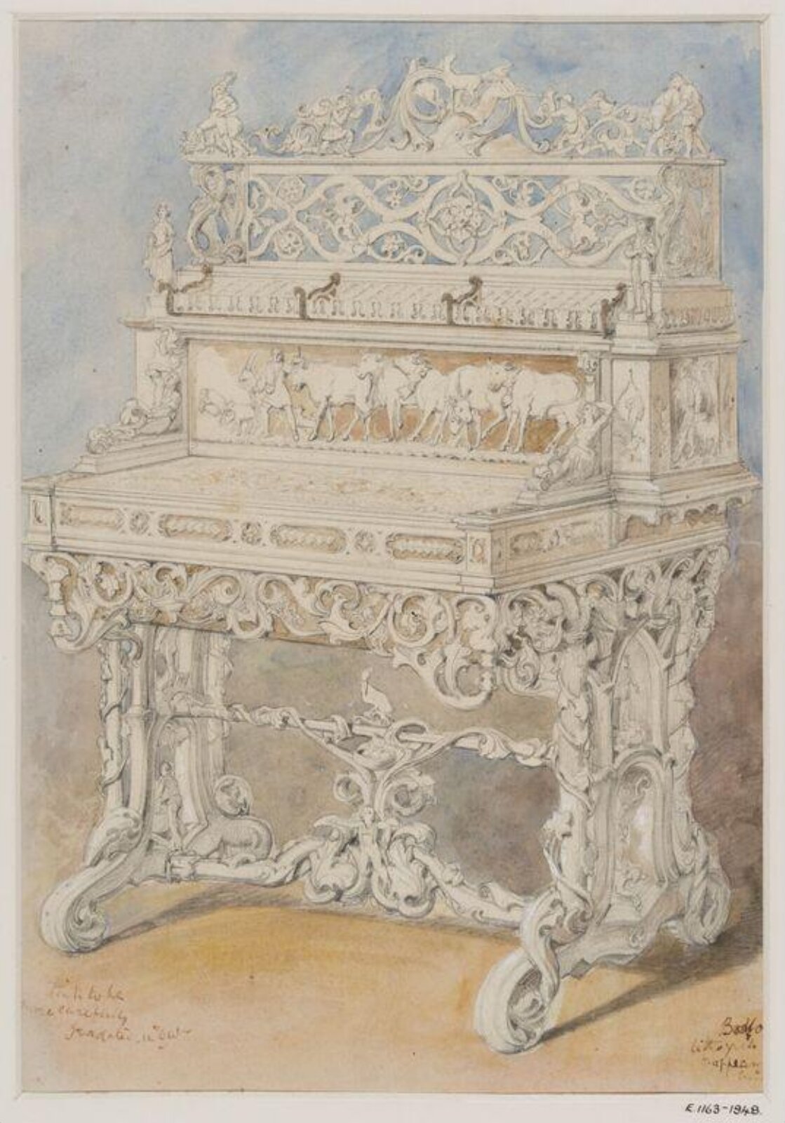 Drawing, H. Rafter, ca. 1853