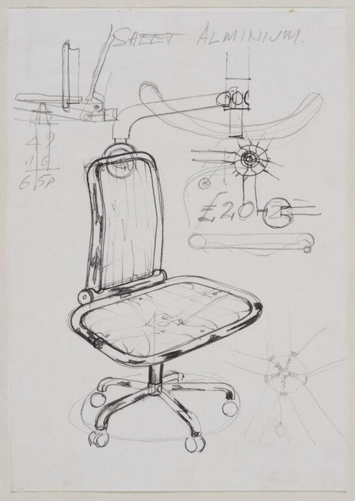Prototypes for Hille International, Fred Scott, 1976-1980