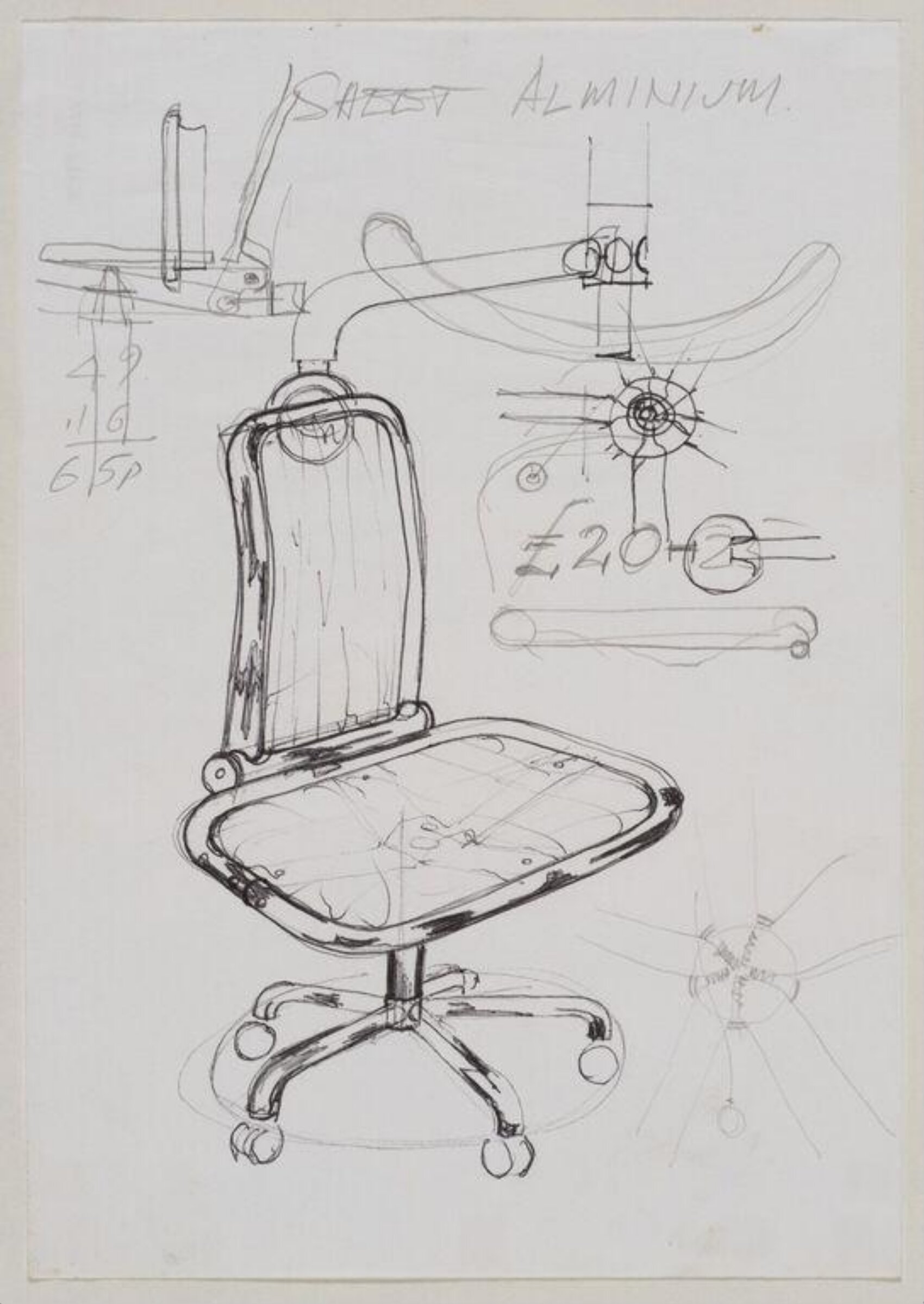 Prototypes for Hille International, Fred Scott, 1976-1980