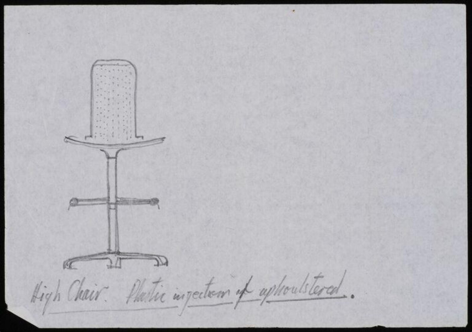 Prototypes for Hille International, Fred Scott, 1976-1980